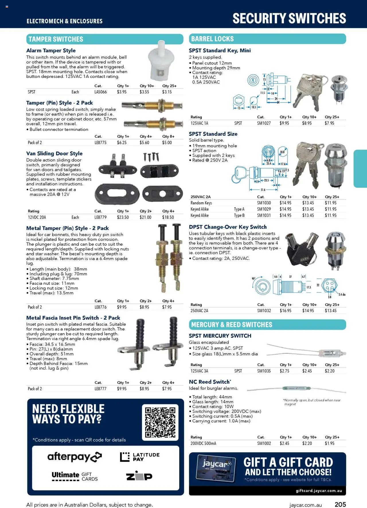 Jaycar Engineering & Scientific Catalogue 2025/2026  (2025-07-09 - 2026-07-09) | 205