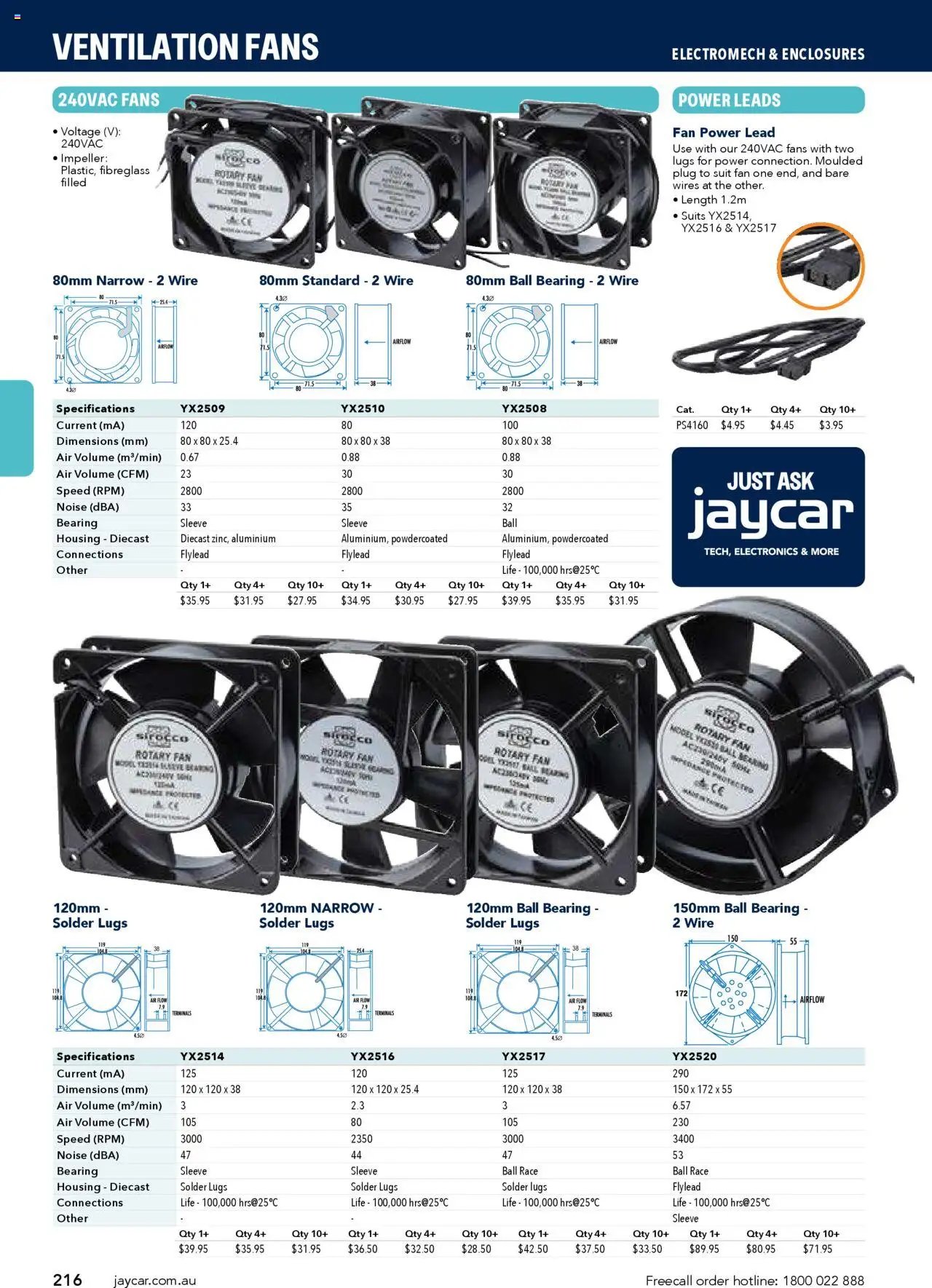 Jaycar Engineering & Scientific Catalogue 2025/2026  (2025-07-09 - 2026-07-09) | 216