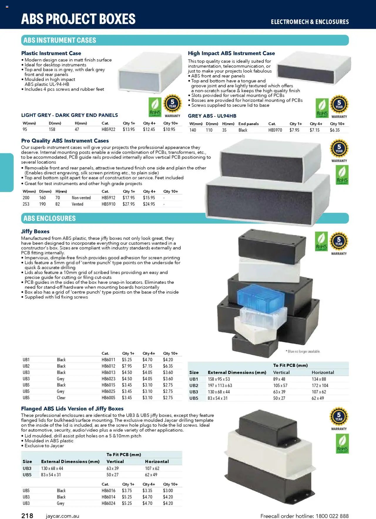 Jaycar Engineering & Scientific Catalogue 2025/2026  (2025-07-09 - 2026-07-09) | 218