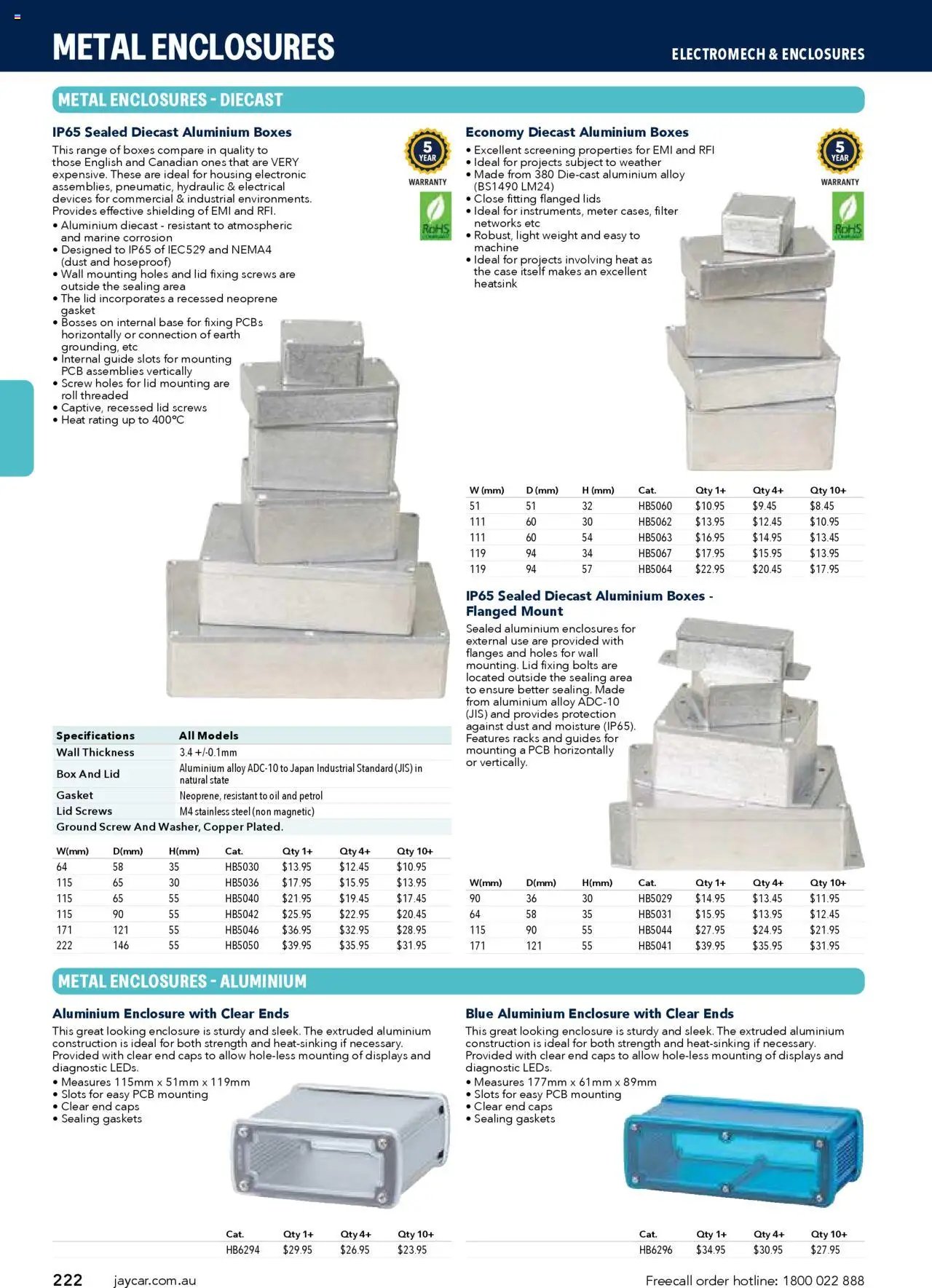 Jaycar Engineering & Scientific Catalogue 2025/2026  (2025-07-09 - 2026-07-09) | 222