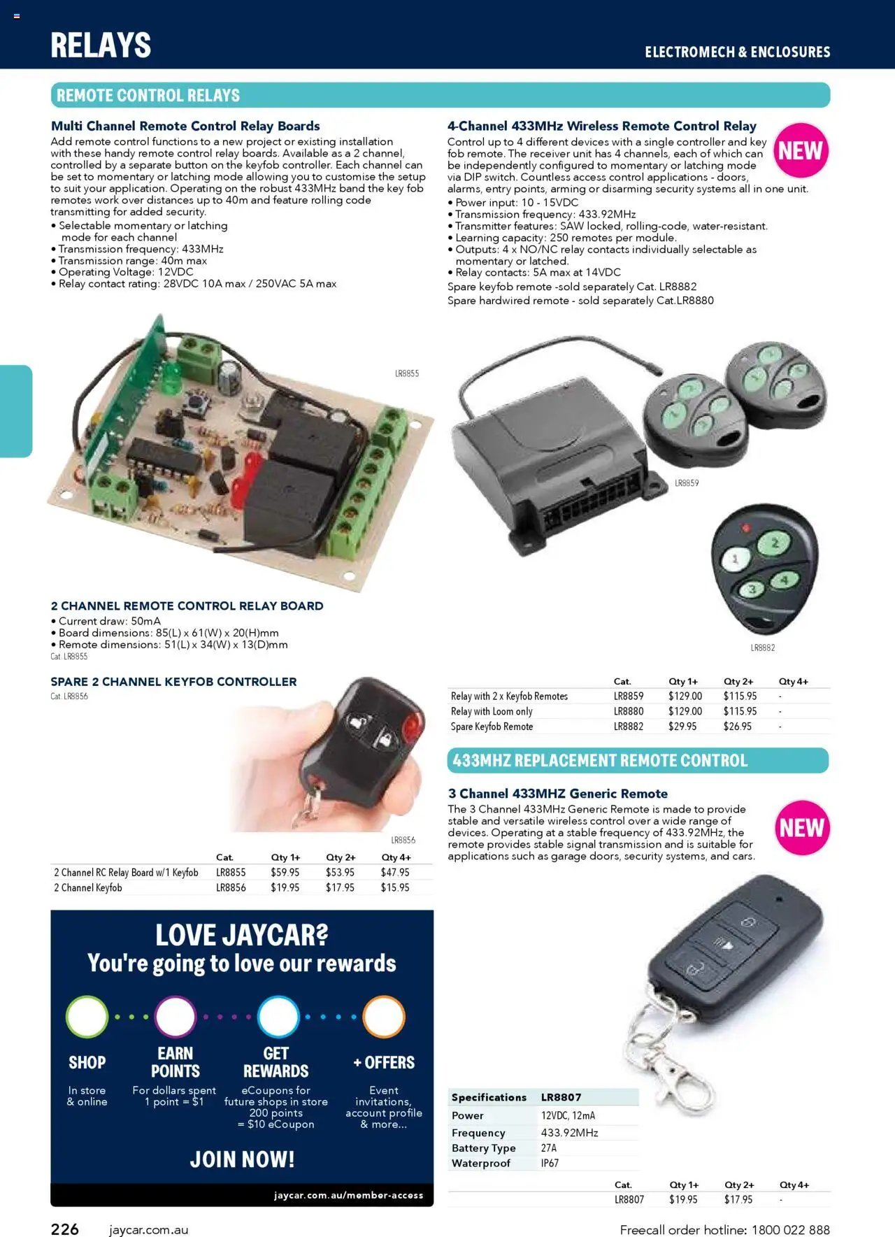 Jaycar Engineering & Scientific Catalogue 2025/2026  (2025-07-09 - 2026-07-09) | 226