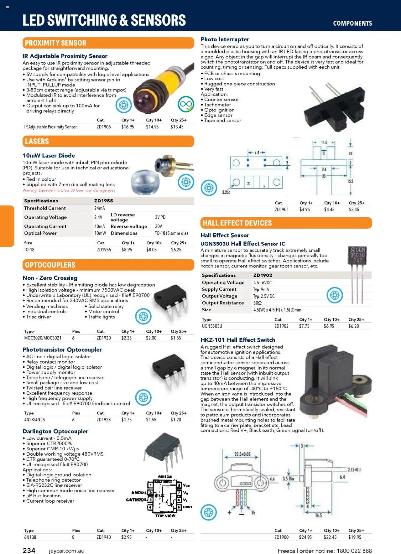 Jaycar Engineering & Scientific Catalogue 2025/2026  (2025-07-09 - 2026-07-09) | 234