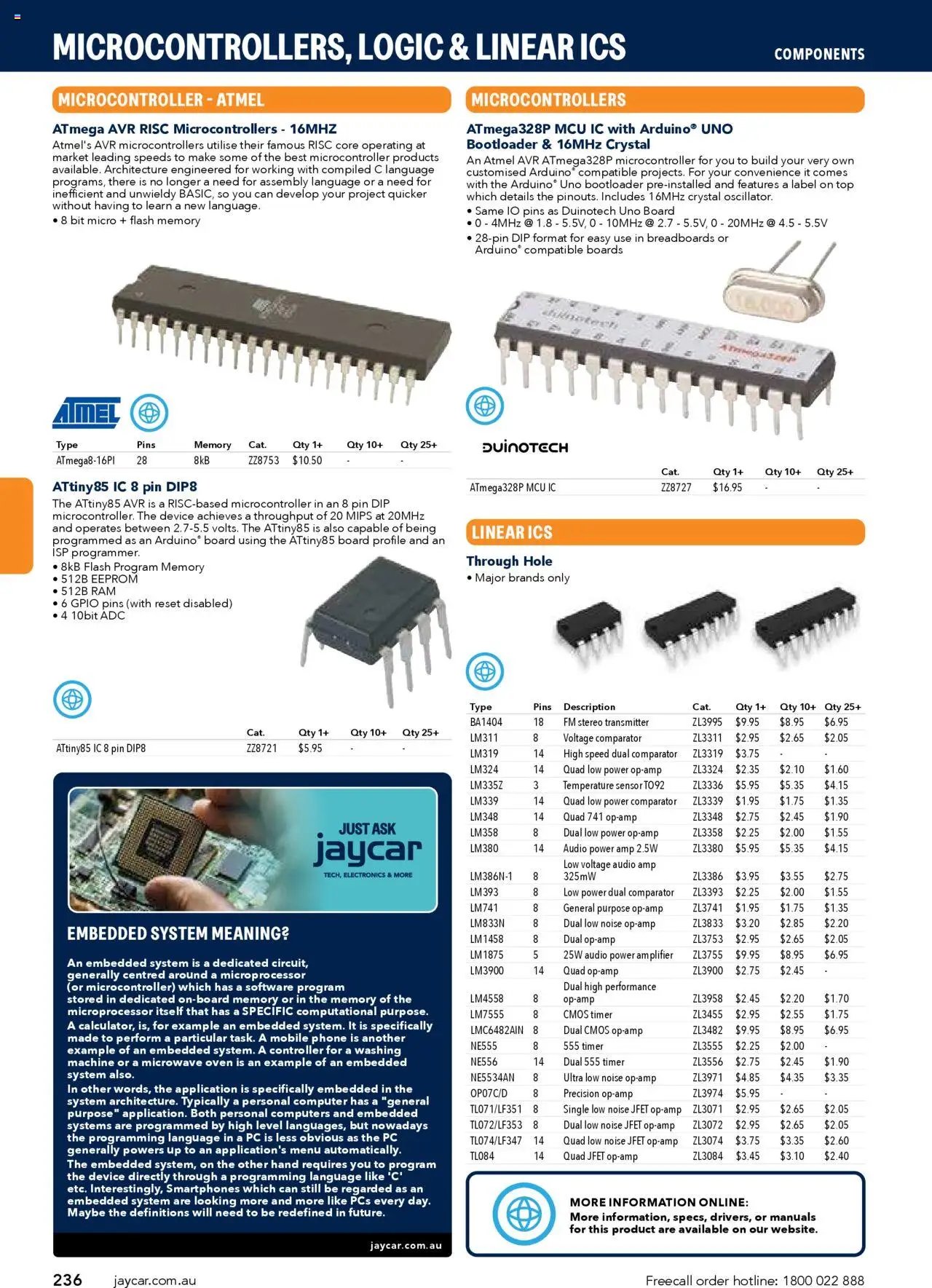 Jaycar Engineering & Scientific Catalogue 2025/2026  (2025-07-09 - 2026-07-09) | 236