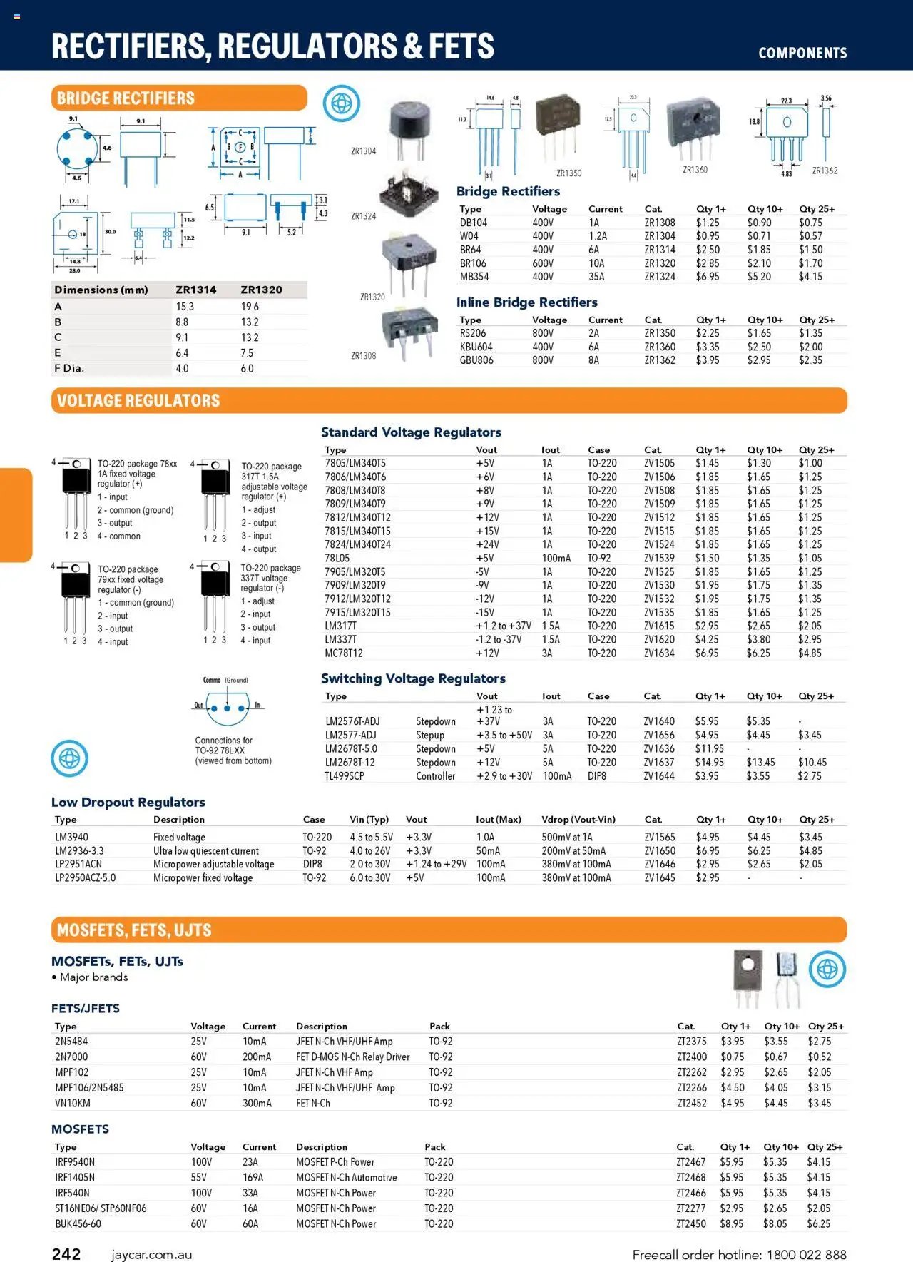 Jaycar Engineering & Scientific Catalogue 2025/2026  (2025-07-09 - 2026-07-09) | 242