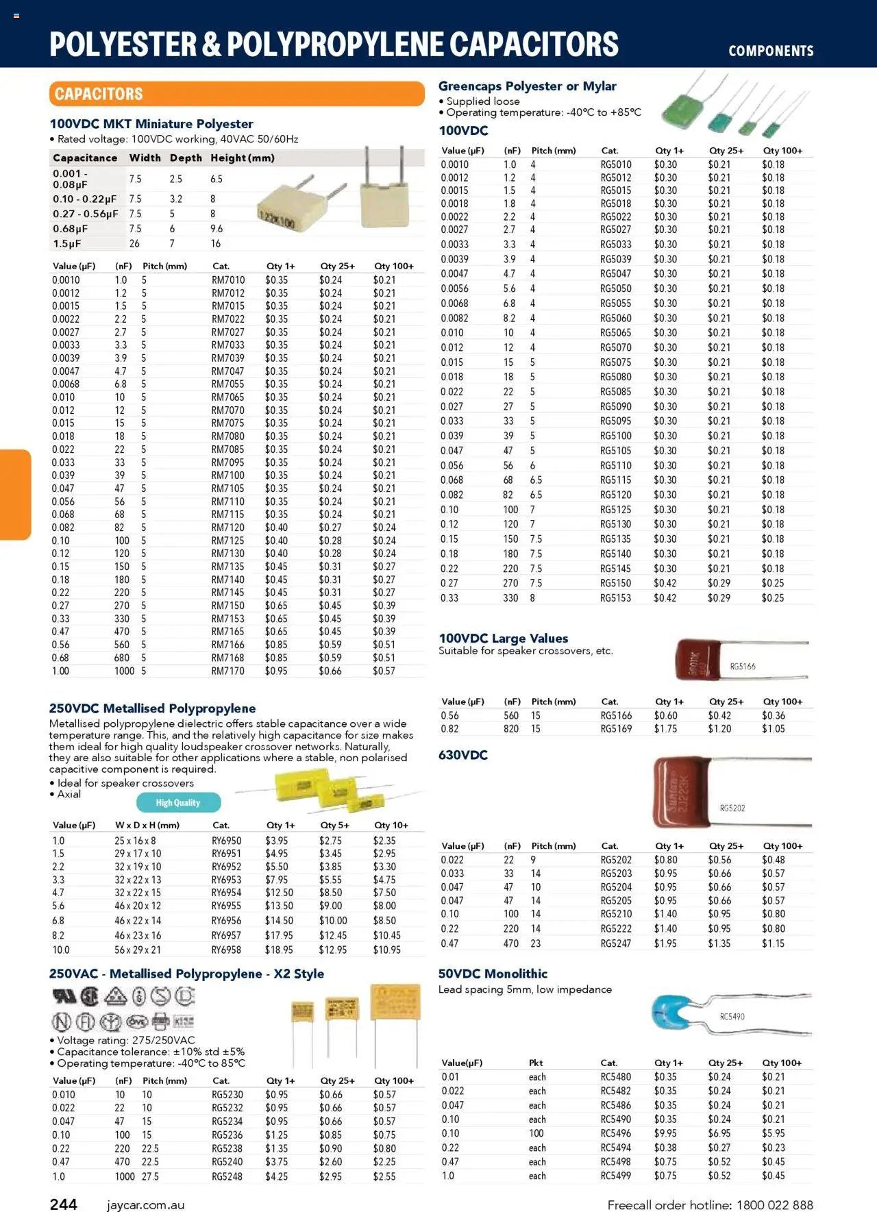 Jaycar Engineering & Scientific Catalogue 2025/2026  (2025-07-09 - 2026-07-09) | 244