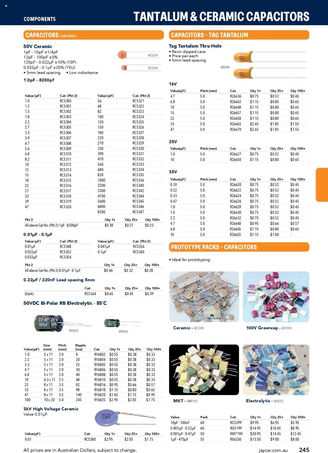 Jaycar Engineering & Scientific Catalogue 2025/2026  (2025-07-09 - 2026-07-09) | 245