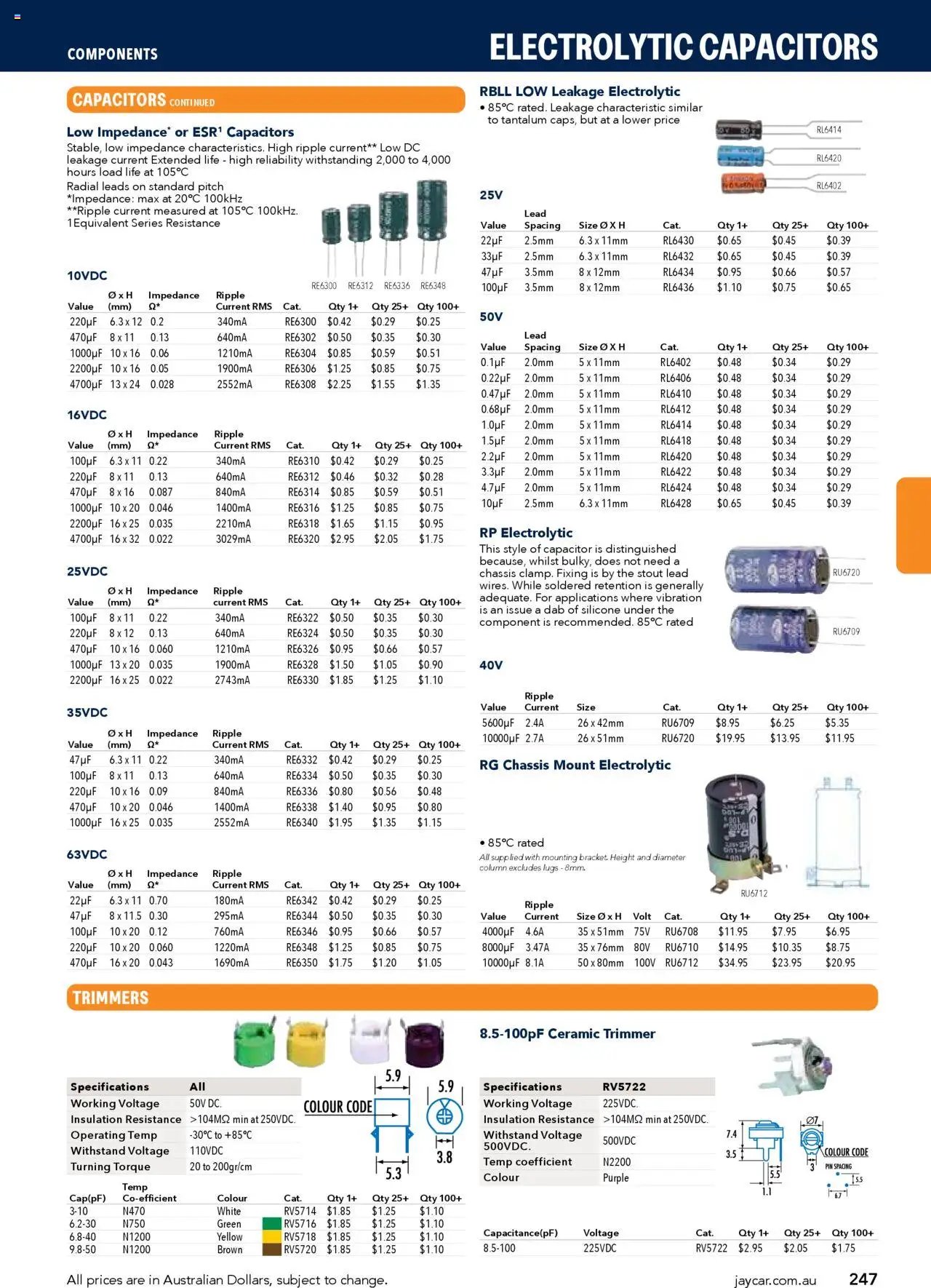 Jaycar Engineering & Scientific Catalogue 2025/2026  (2025-07-09 - 2026-07-09) | 247