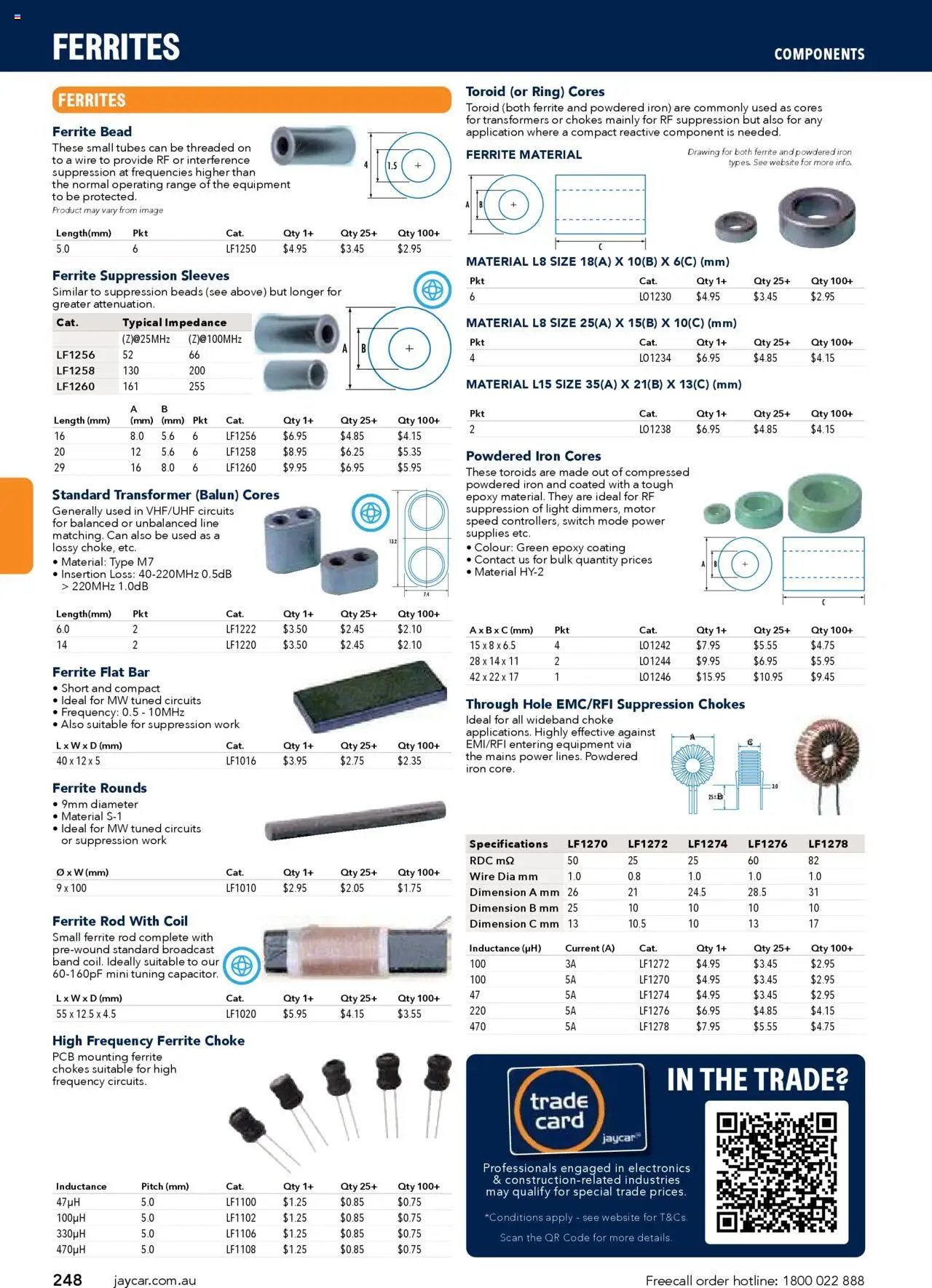Jaycar Engineering & Scientific Catalogue 2025/2026  (2025-07-09 - 2026-07-09) | 248