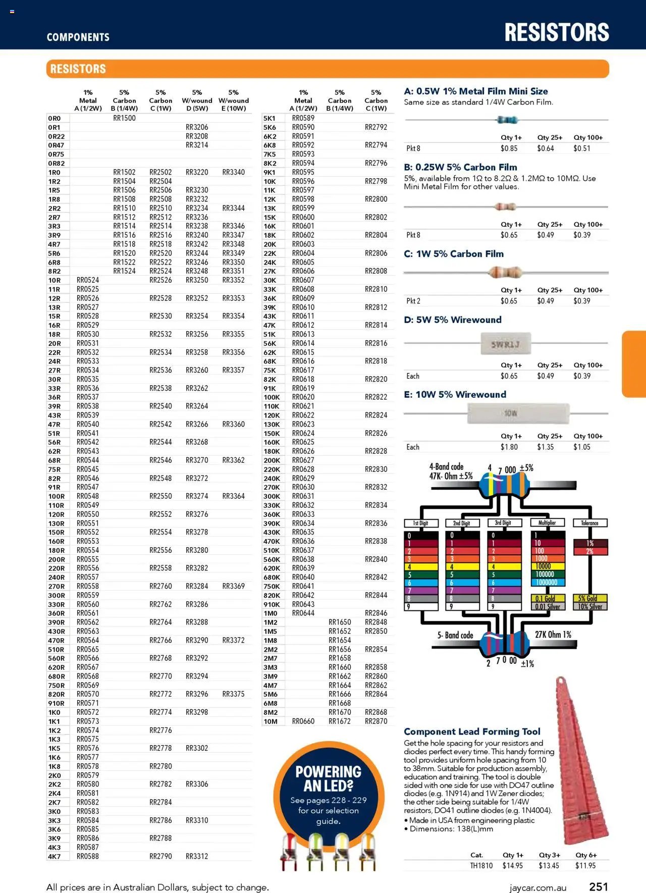 Jaycar Engineering & Scientific Catalogue 2025/2026  (2025-07-09 - 2026-07-09) | 251
