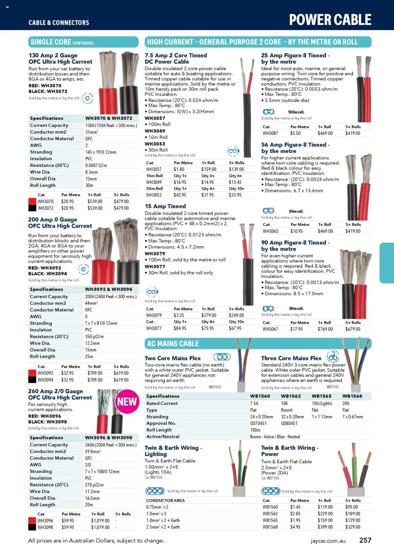 Jaycar Engineering & Scientific Catalogue 2025/2026  (2025-07-09 - 2026-07-09) | 257