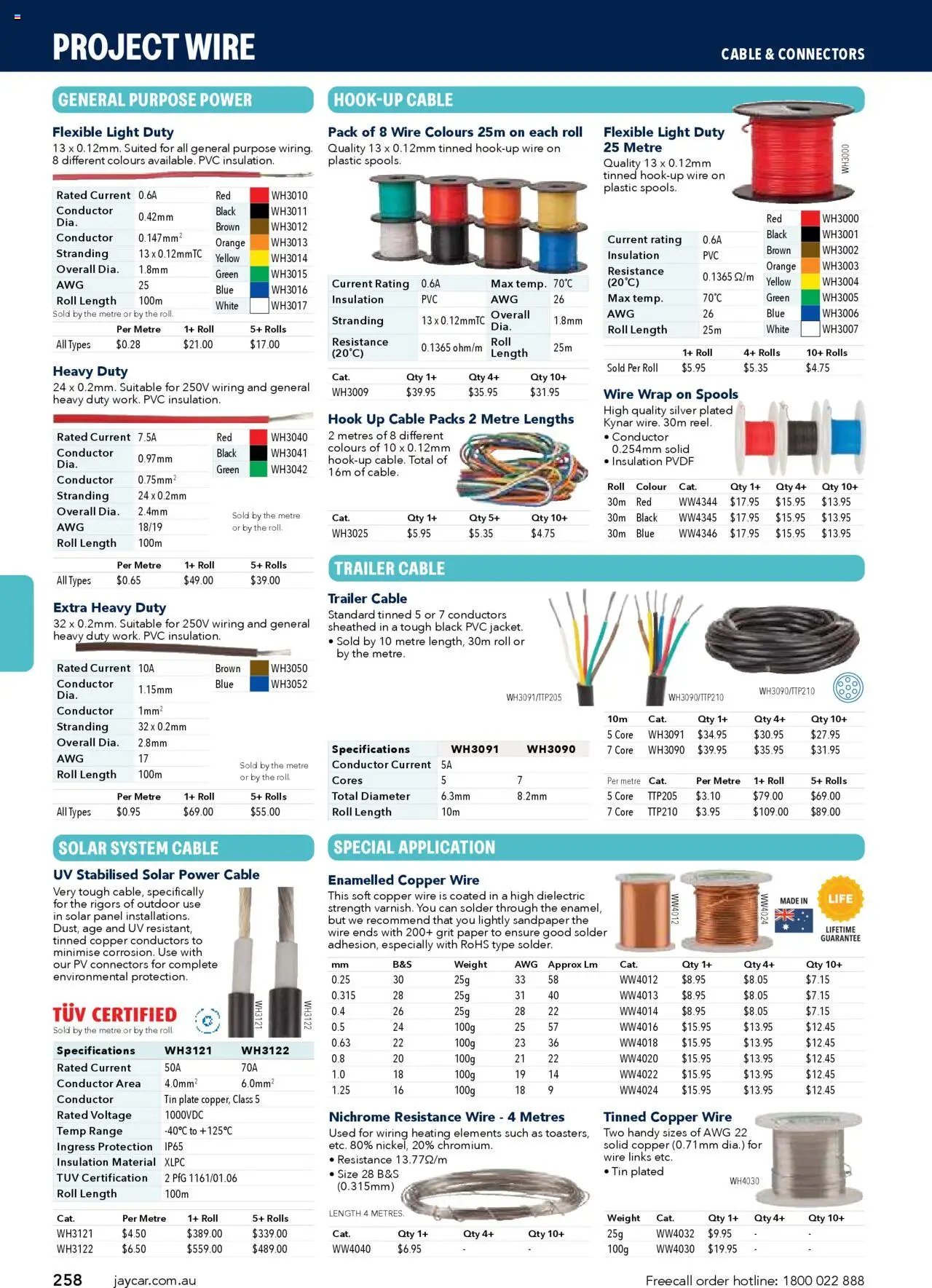 Jaycar Engineering & Scientific Catalogue 2025/2026  (2025-07-09 - 2026-07-09) | 258