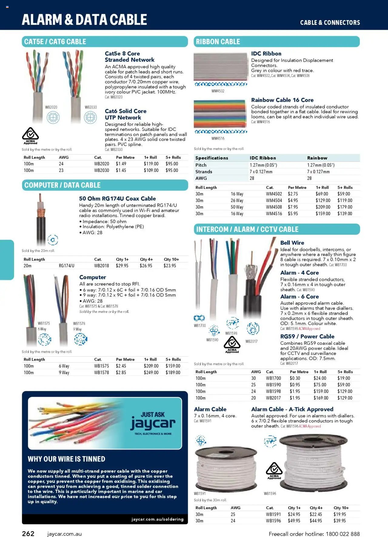 Jaycar Engineering & Scientific Catalogue 2025/2026  (2025-07-09 - 2026-07-09) | 262