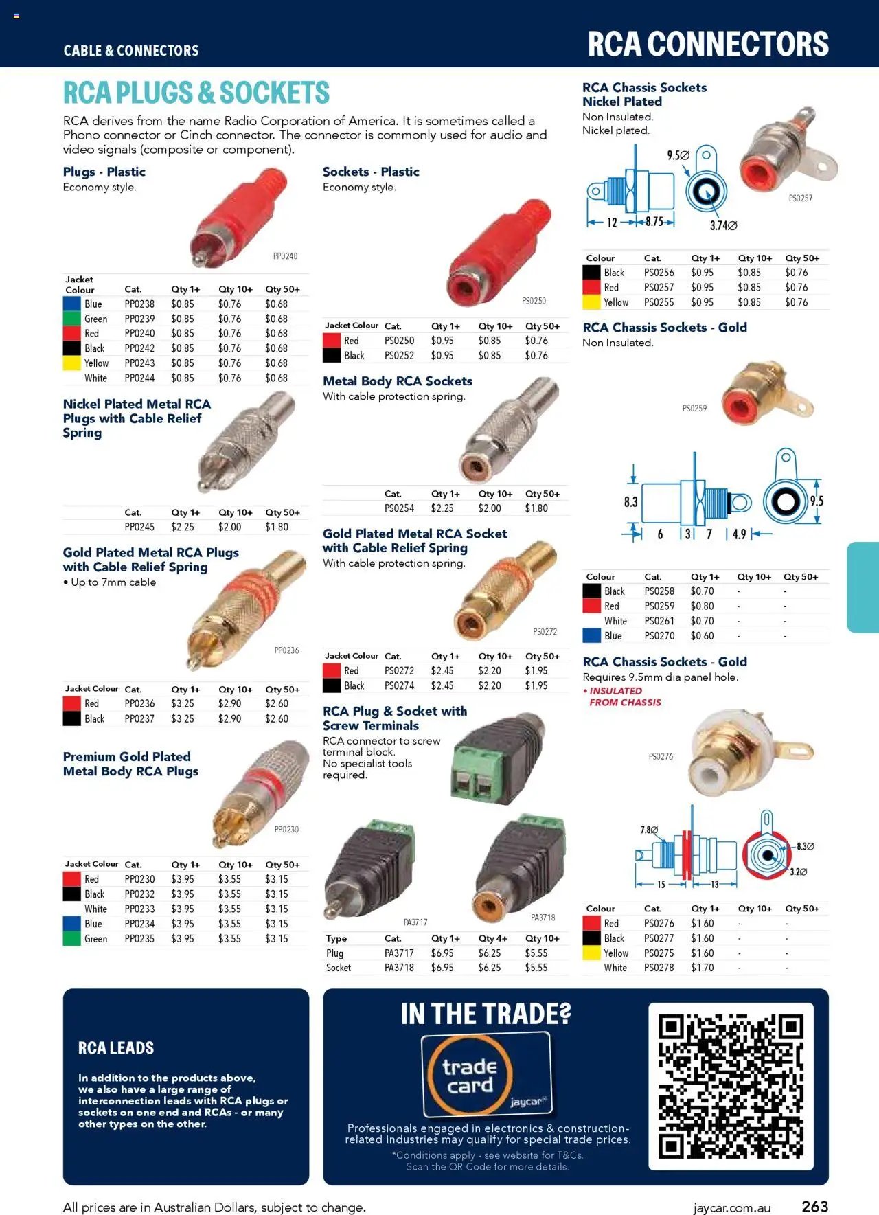 Jaycar Engineering & Scientific Catalogue 2025/2026  (2025-07-09 - 2026-07-09) | 263