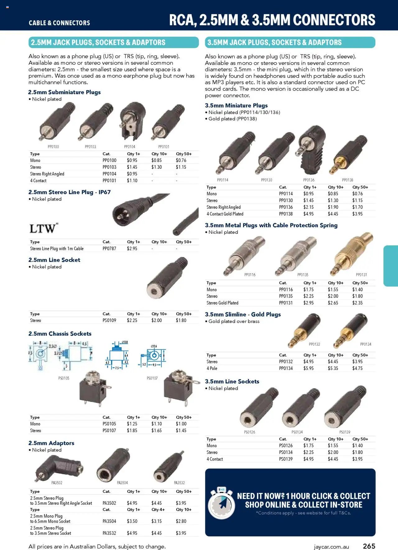 Jaycar Engineering & Scientific Catalogue 2025/2026  (2025-07-09 - 2026-07-09) | 265