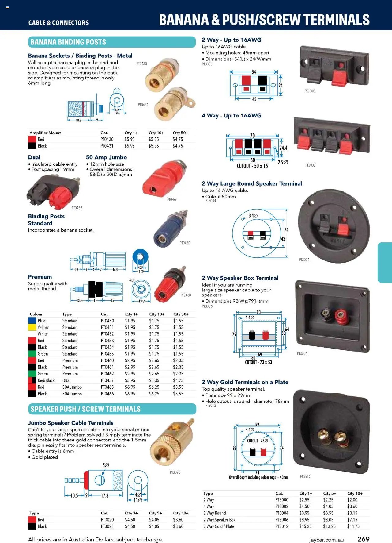 Jaycar Engineering & Scientific Catalogue 2025/2026  (2025-07-09 - 2026-07-09) | 269