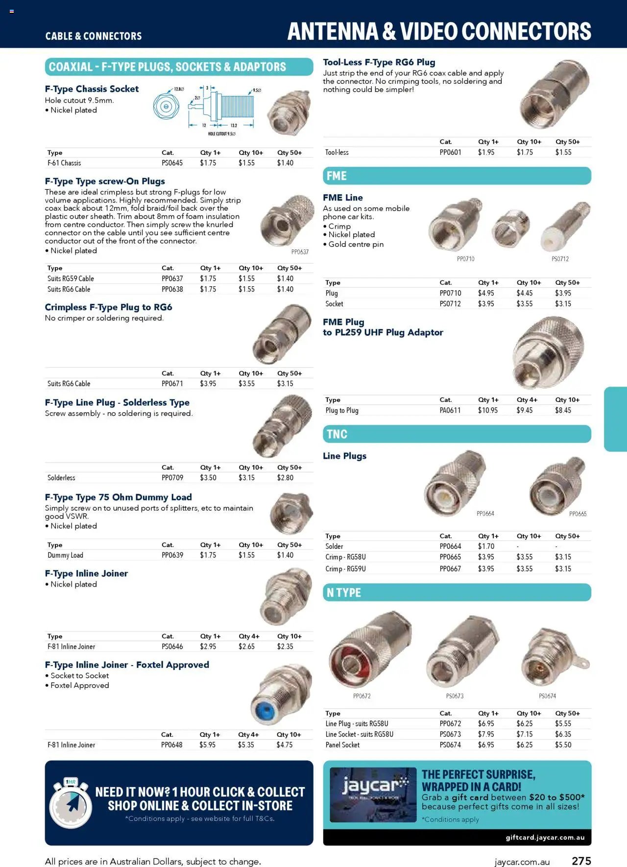 Jaycar Engineering & Scientific Catalogue 2025/2026  (2025-07-09 - 2026-07-09) | 275