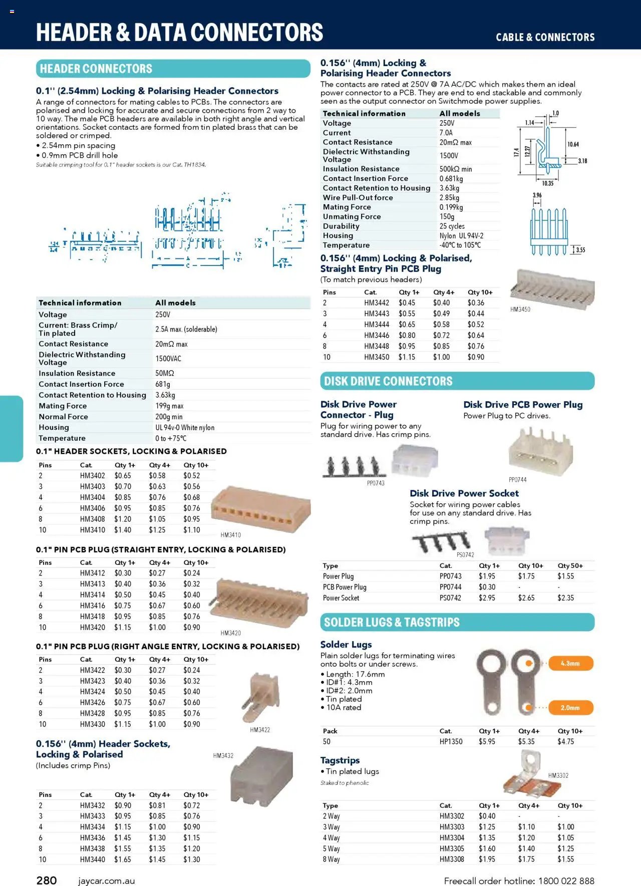 Jaycar Engineering & Scientific Catalogue 2025/2026  (2025-07-09 - 2026-07-09) | 280