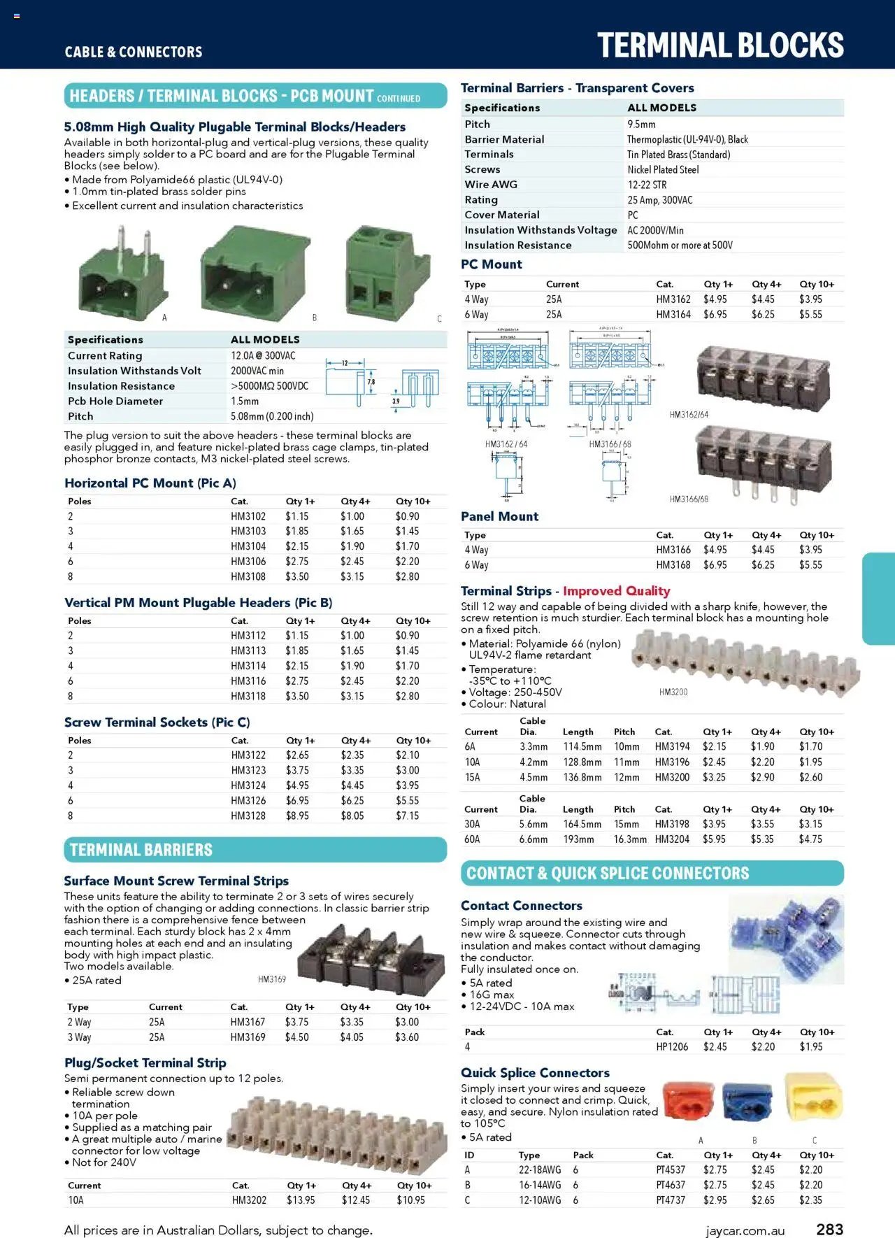 Jaycar Engineering & Scientific Catalogue 2025/2026  (2025-07-09 - 2026-07-09) | 283