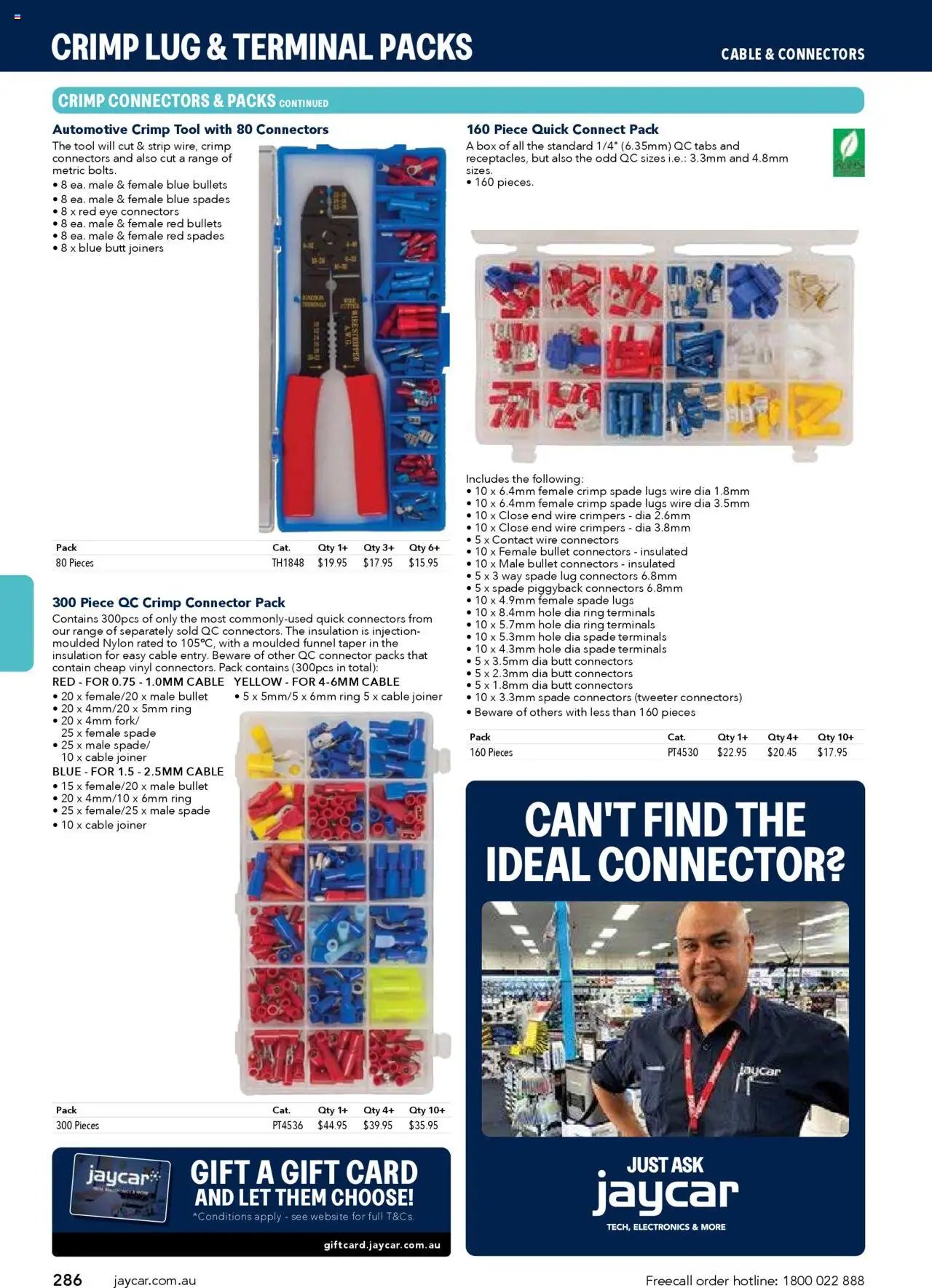 Jaycar Engineering & Scientific Catalogue 2025/2026  (2025-07-09 - 2026-07-09) | 286