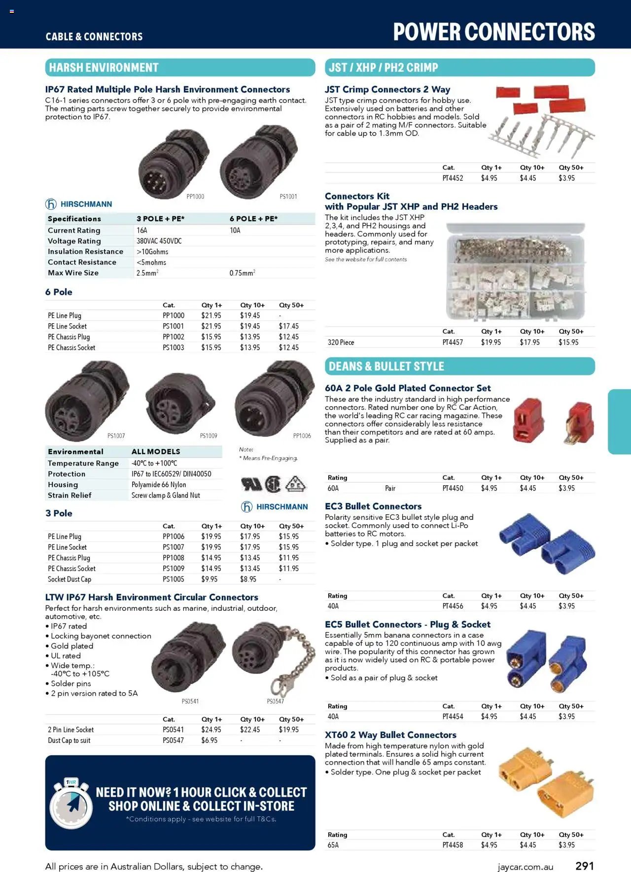 Jaycar Engineering & Scientific Catalogue 2025/2026  (2025-07-09 - 2026-07-09) | 291