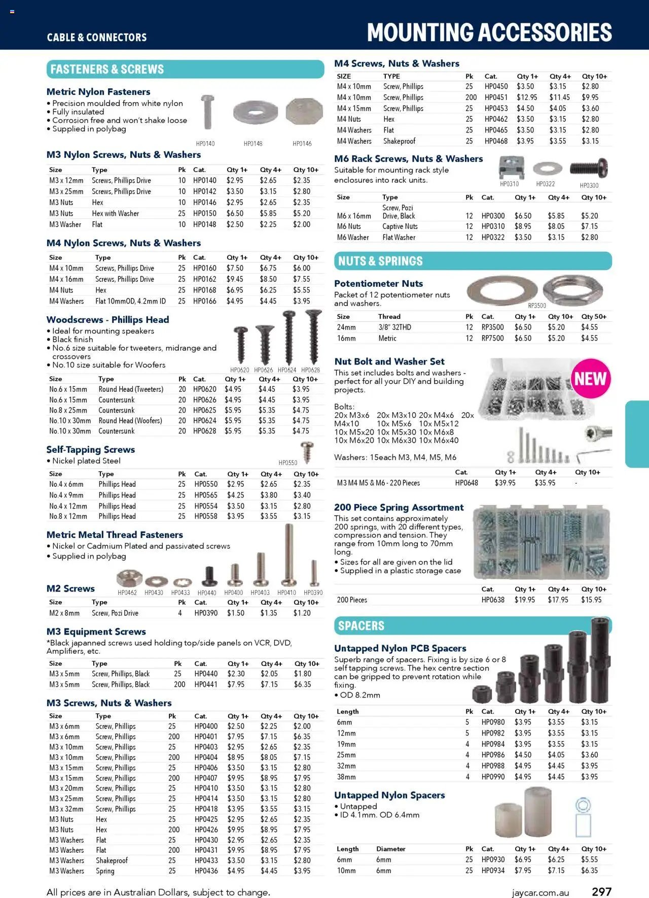 Jaycar Engineering & Scientific Catalogue 2025/2026  (2025-07-09 - 2026-07-09) | 297