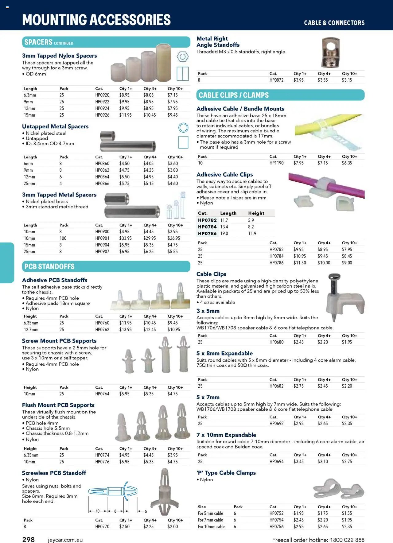 Jaycar Engineering & Scientific Catalogue 2025/2026  (2025-07-09 - 2026-07-09) | 298