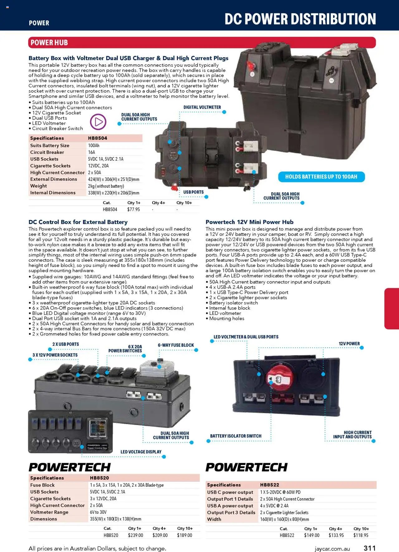 Jaycar Engineering & Scientific Catalogue 2025/2026  (2025-07-09 - 2026-07-09) | 311