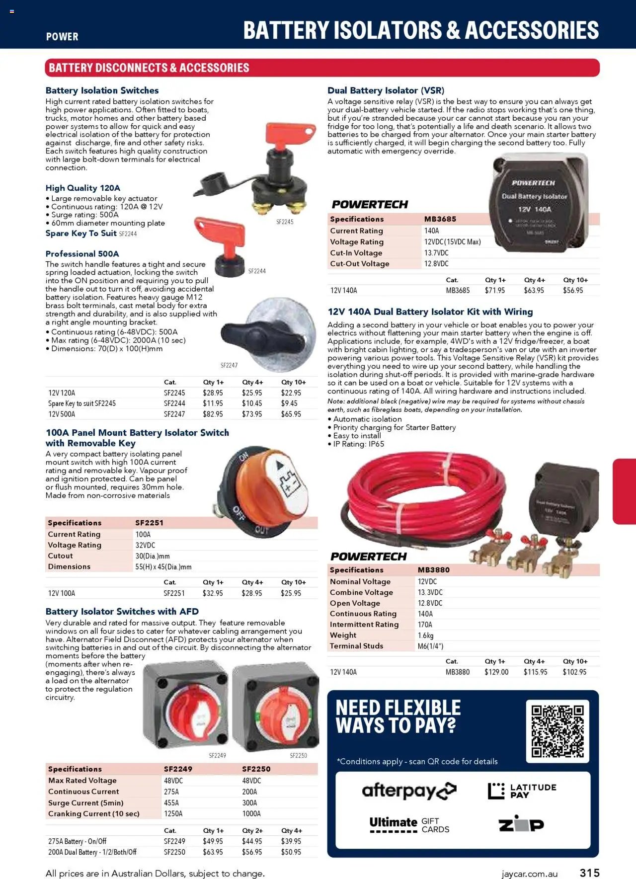Jaycar Engineering & Scientific Catalogue 2025/2026  (2025-07-09 - 2026-07-09) | 315