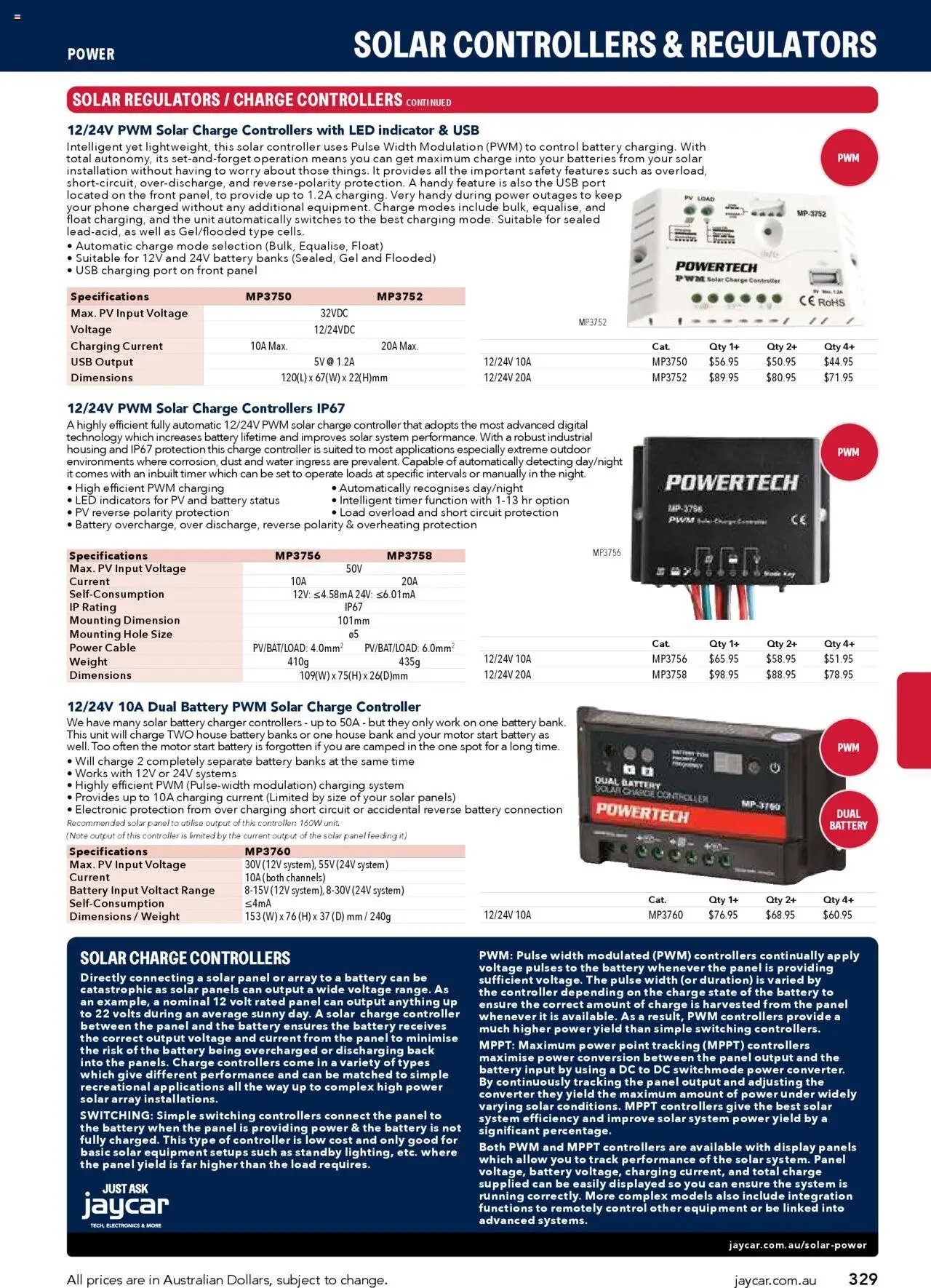 Jaycar Engineering & Scientific Catalogue 2025/2026  (2025-07-09 - 2026-07-09) | 329