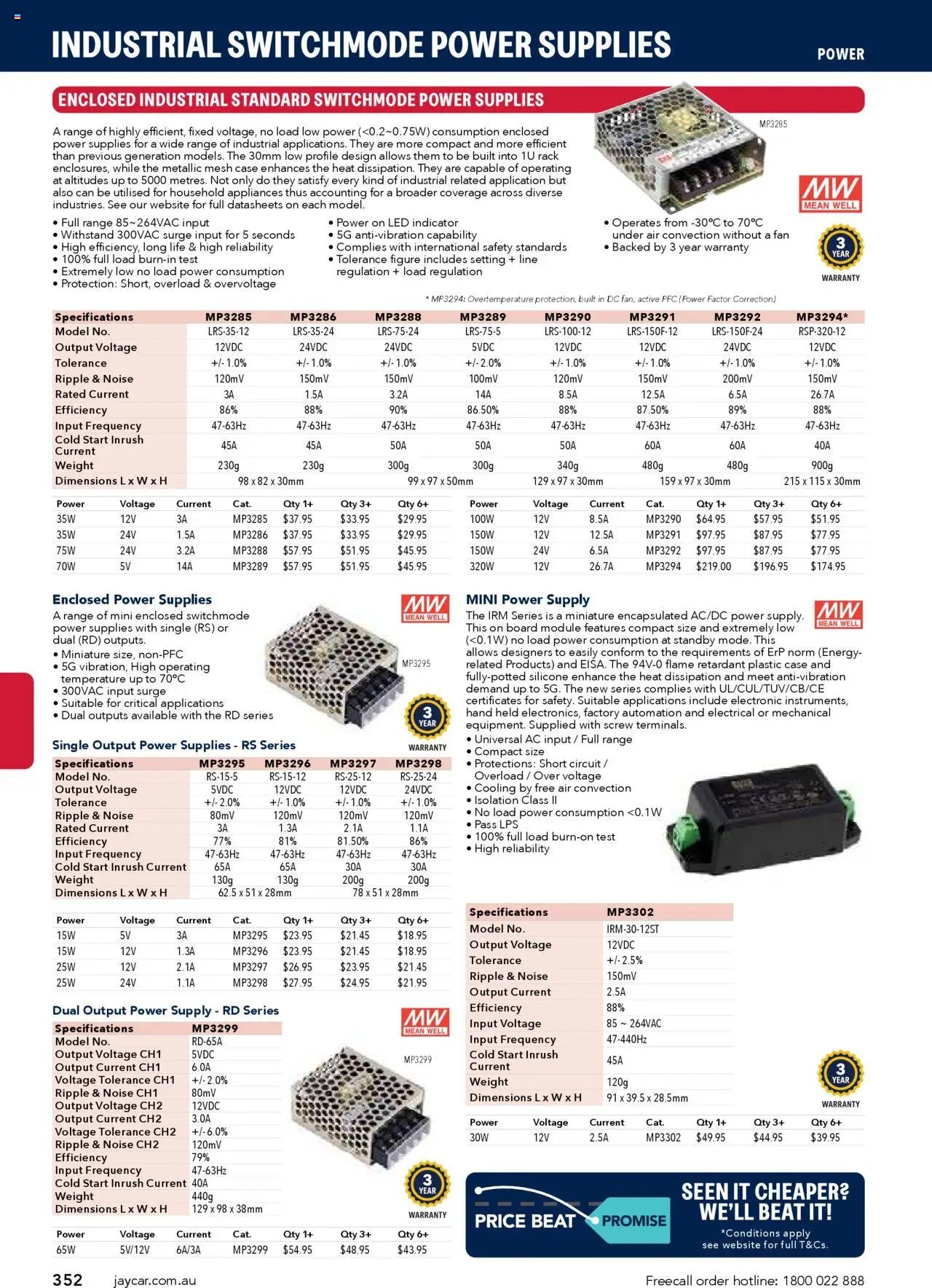 Jaycar Engineering & Scientific Catalogue 2025/2026  (2025-07-09 - 2026-07-09) | 352