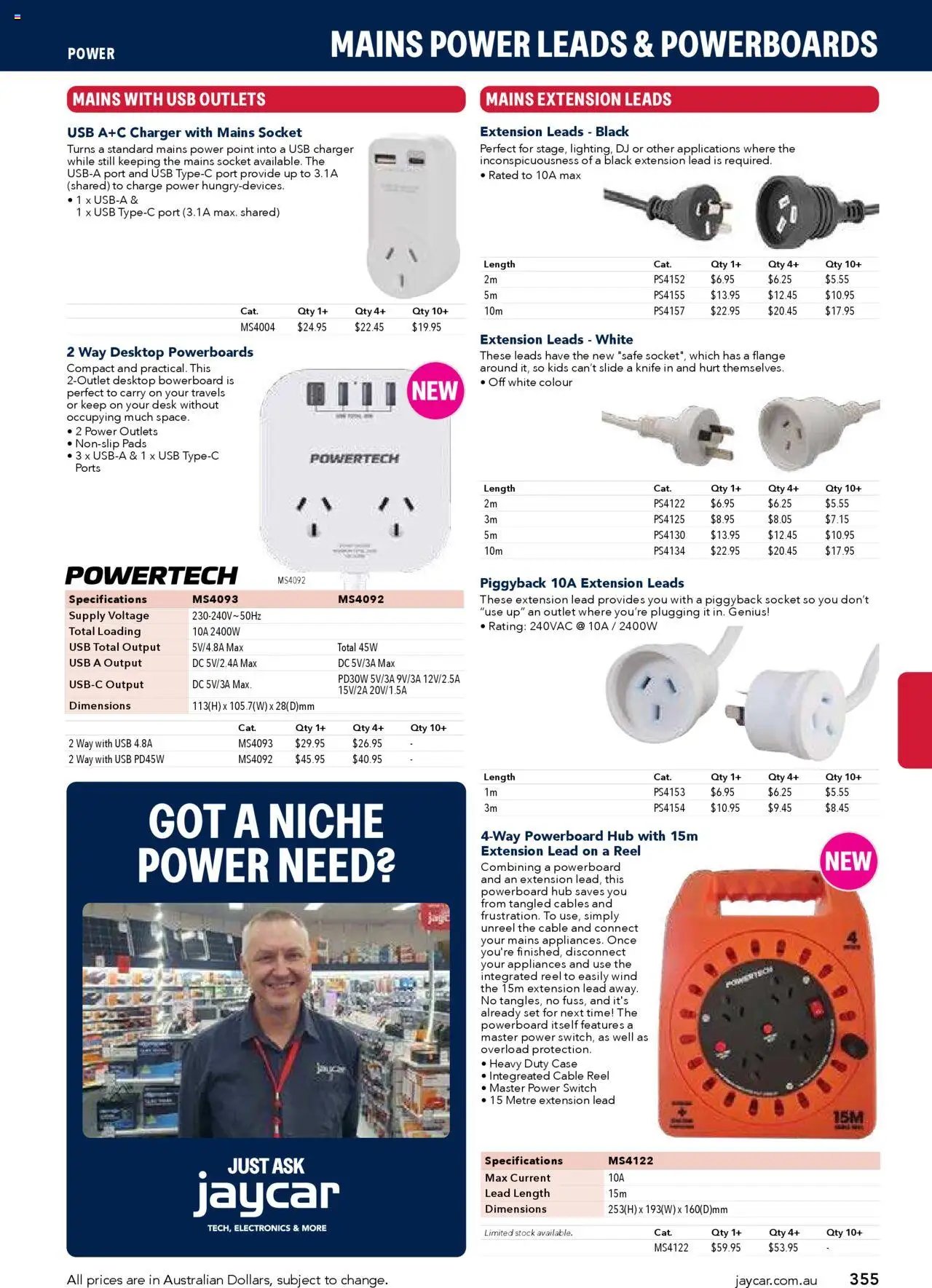 Jaycar Engineering & Scientific Catalogue 2025/2026  (2025-07-09 - 2026-07-09) | 355