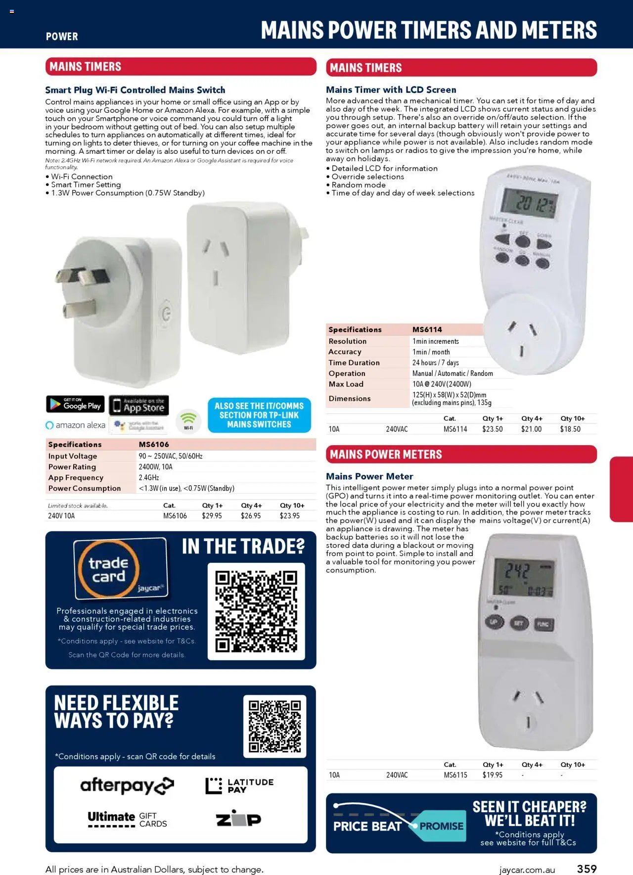Jaycar Engineering & Scientific Catalogue 2025/2026  (2025-07-09 - 2026-07-09) | 359