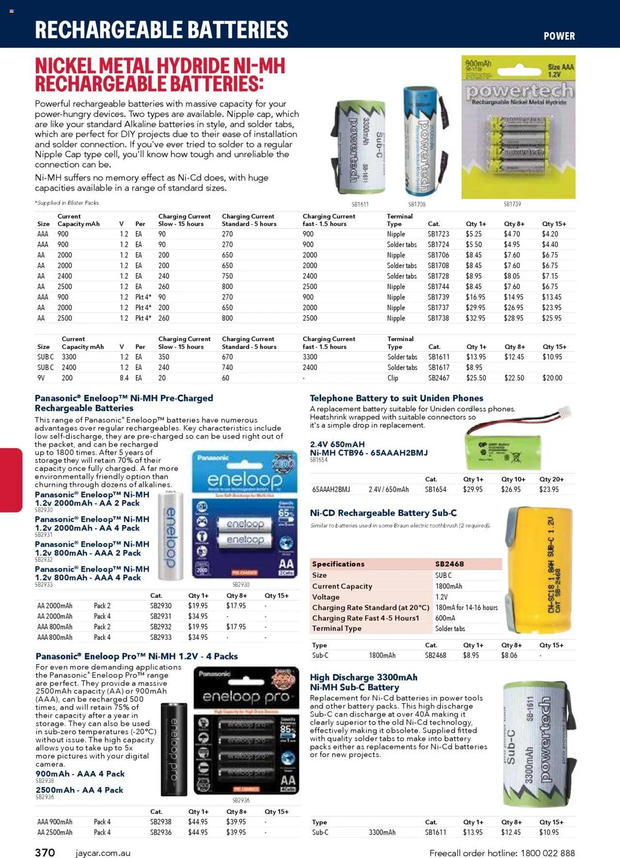 Jaycar Engineering & Scientific Catalogue 2025/2026  (2025-07-09 - 2026-07-09) | 370