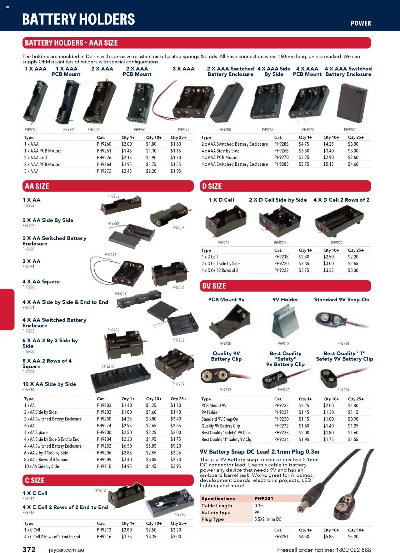 Jaycar Engineering & Scientific Catalogue 2025/2026  (2025-07-09 - 2026-07-09) | 372