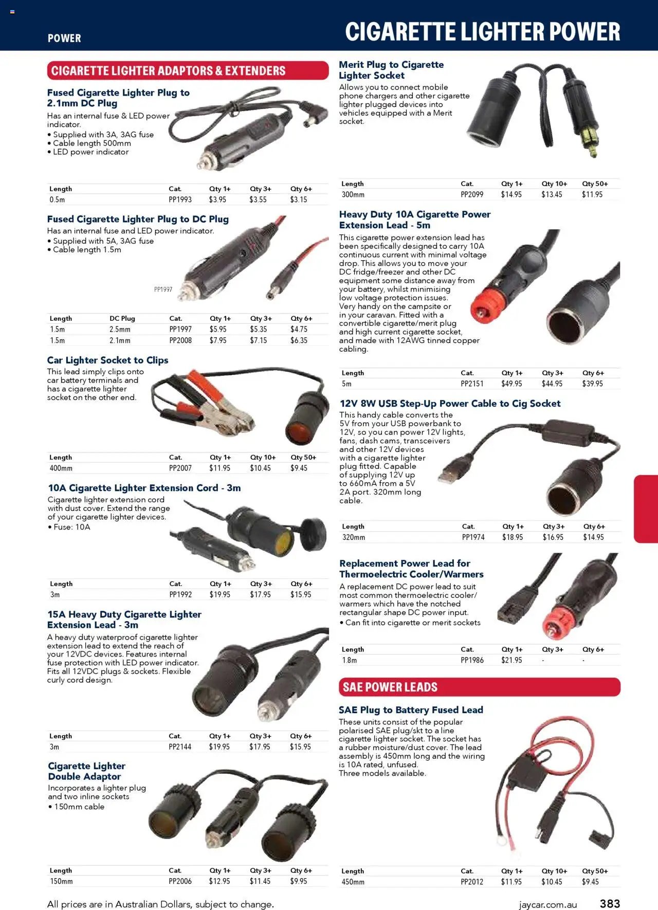 Jaycar Engineering & Scientific Catalogue 2025/2026  (2025-07-09 - 2026-07-09) | 383
