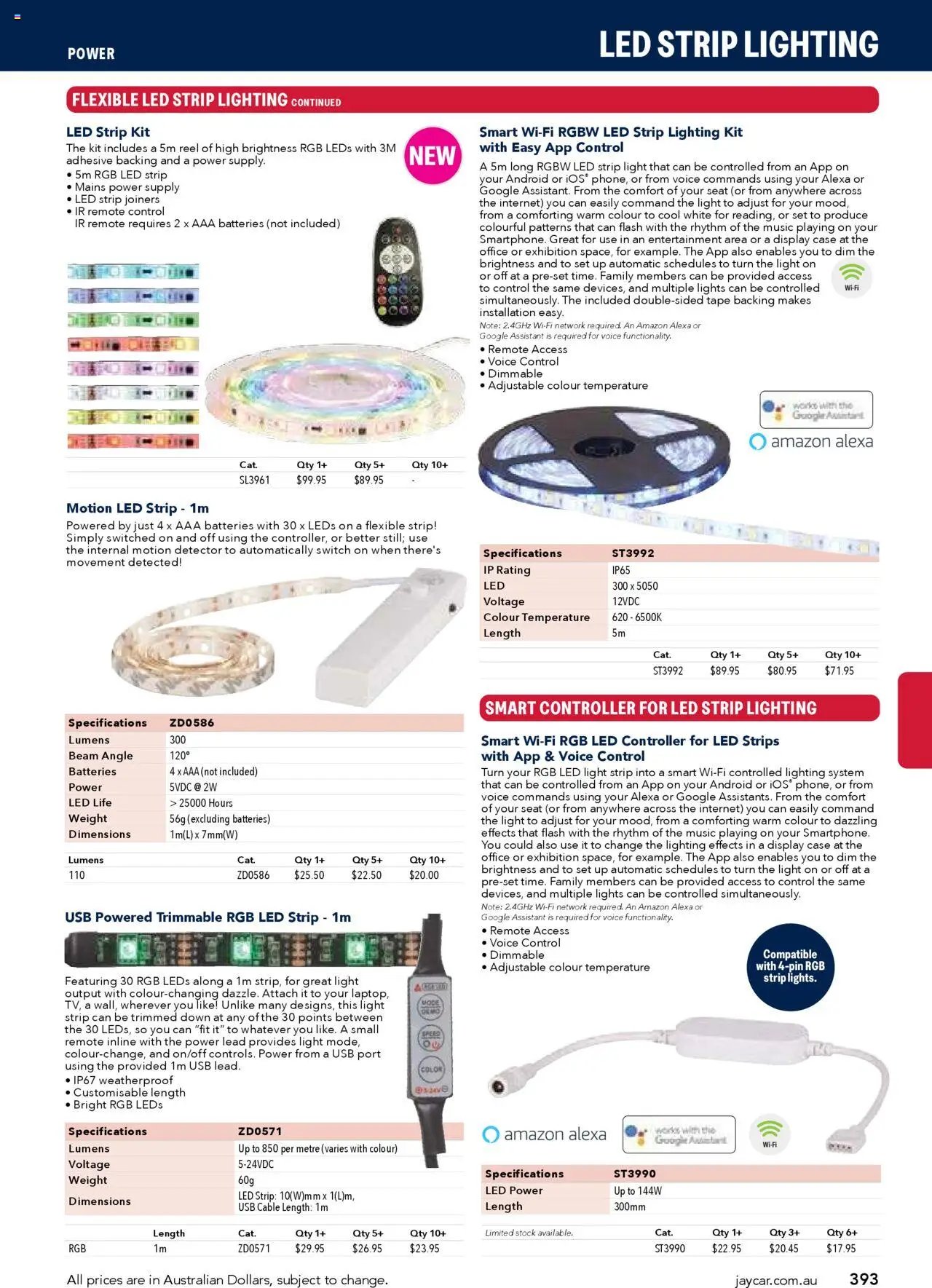 Jaycar Engineering & Scientific Catalogue 2025/2026  (2025-07-09 - 2026-07-09) | 393