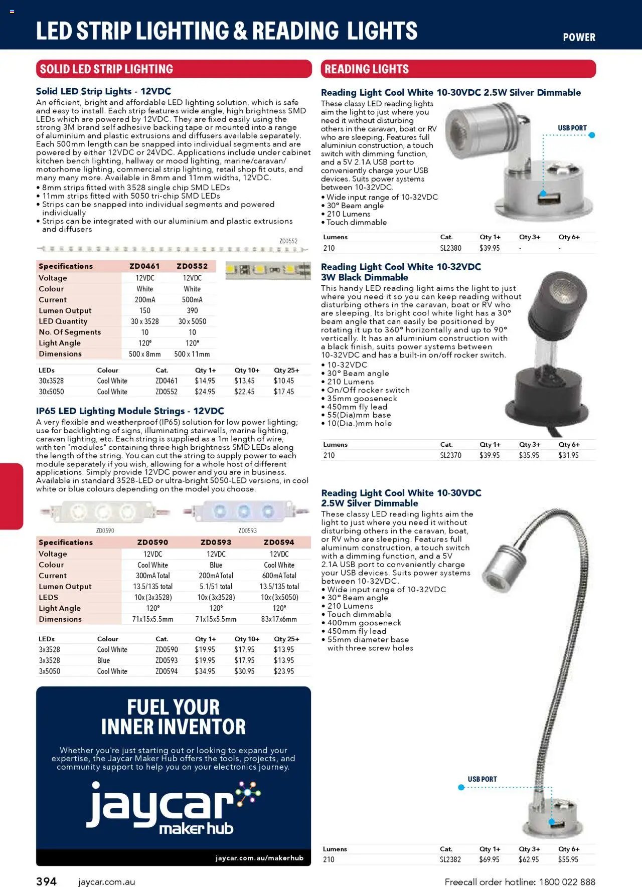 Jaycar Engineering & Scientific Catalogue 2025/2026  (2025-07-09 - 2026-07-09) | 394