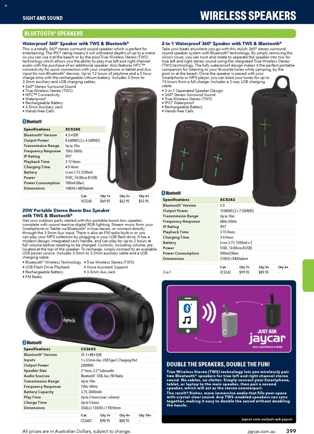 Jaycar Engineering & Scientific Catalogue 2025/2026  (2025-07-09 - 2026-07-09) | 399