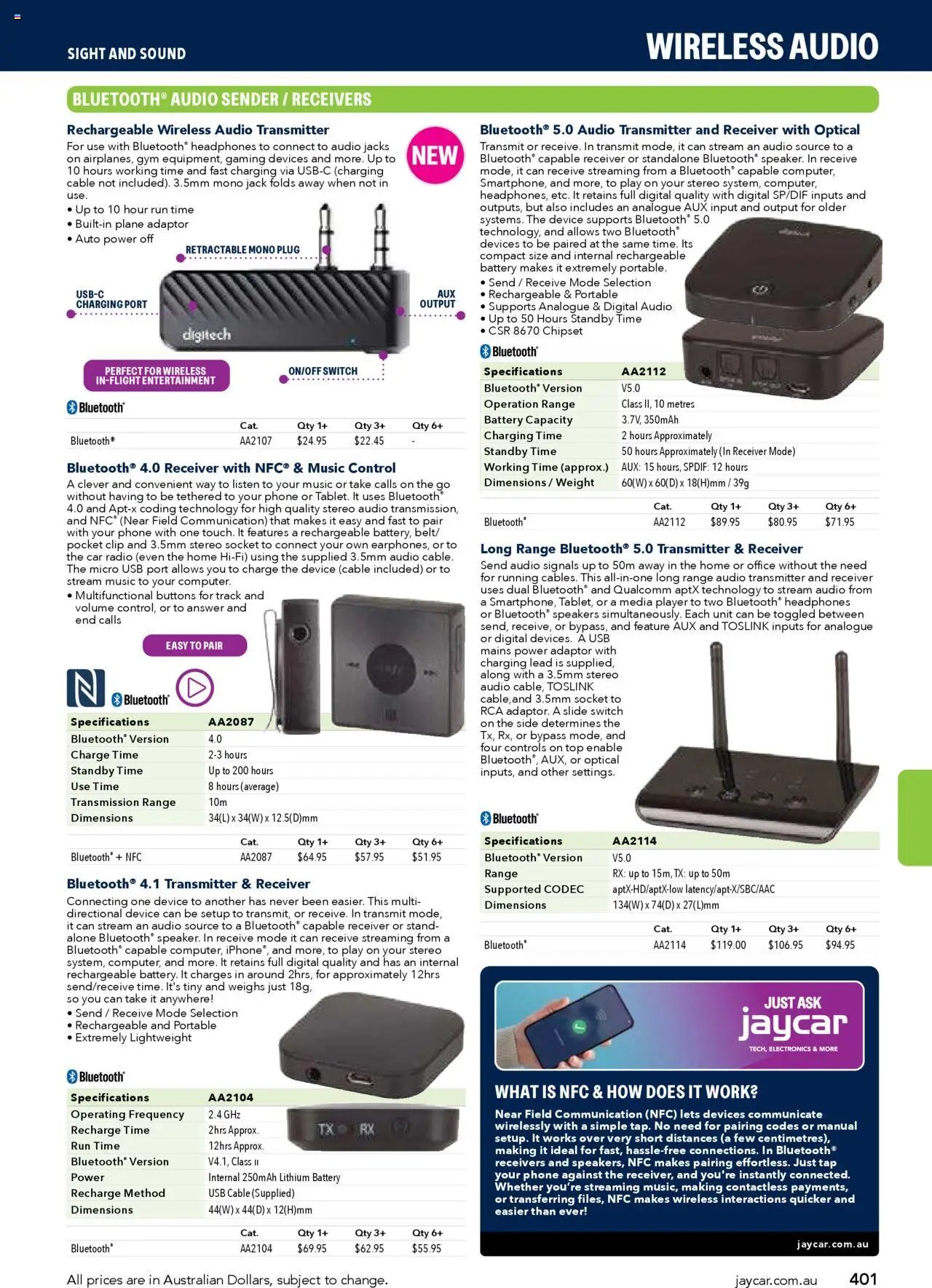 Jaycar Engineering & Scientific Catalogue 2025/2026  (2025-07-09 - 2026-07-09) | 401