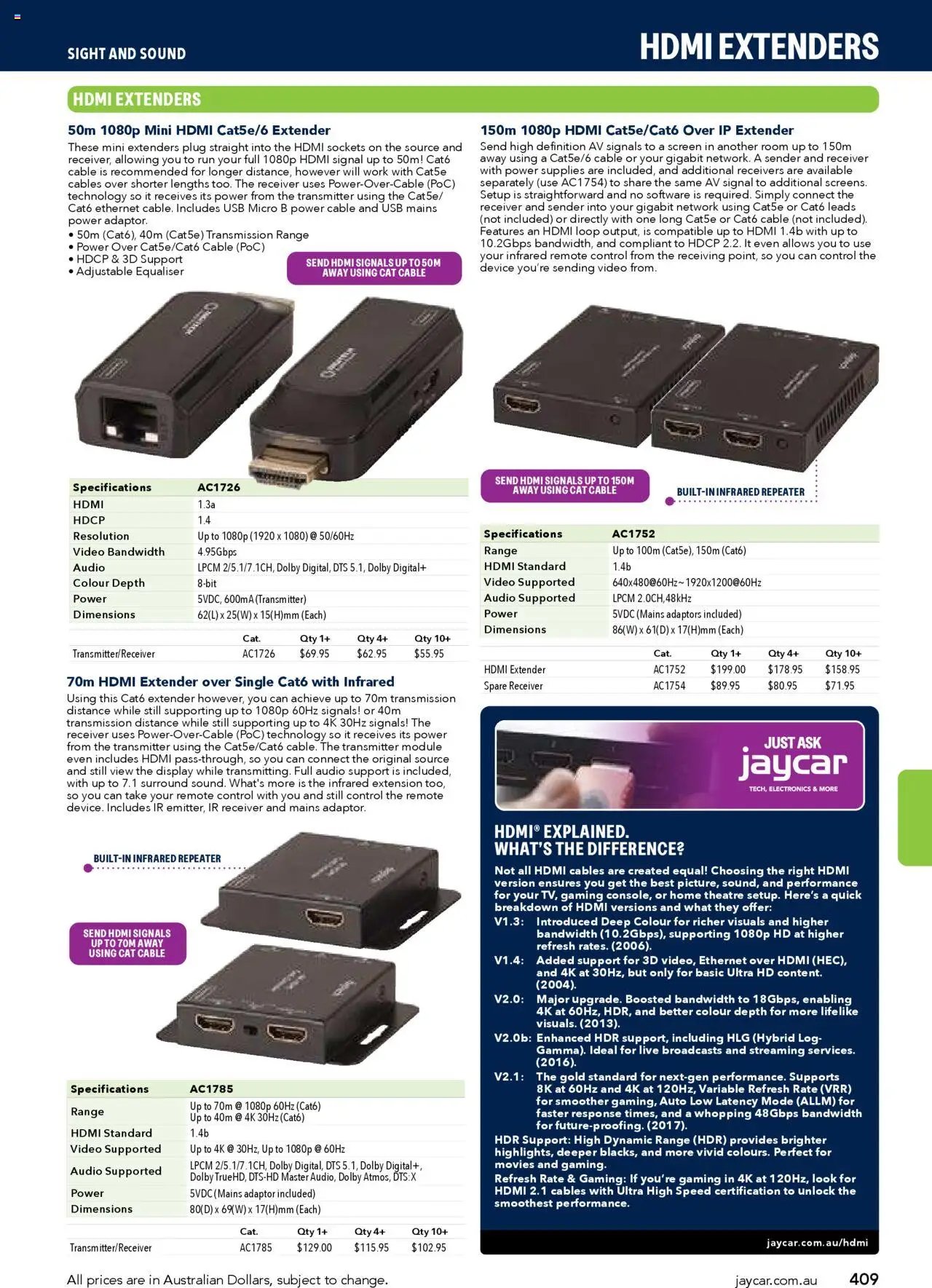 Jaycar Engineering & Scientific Catalogue 2025/2026  (2025-07-09 - 2026-07-09) | 409