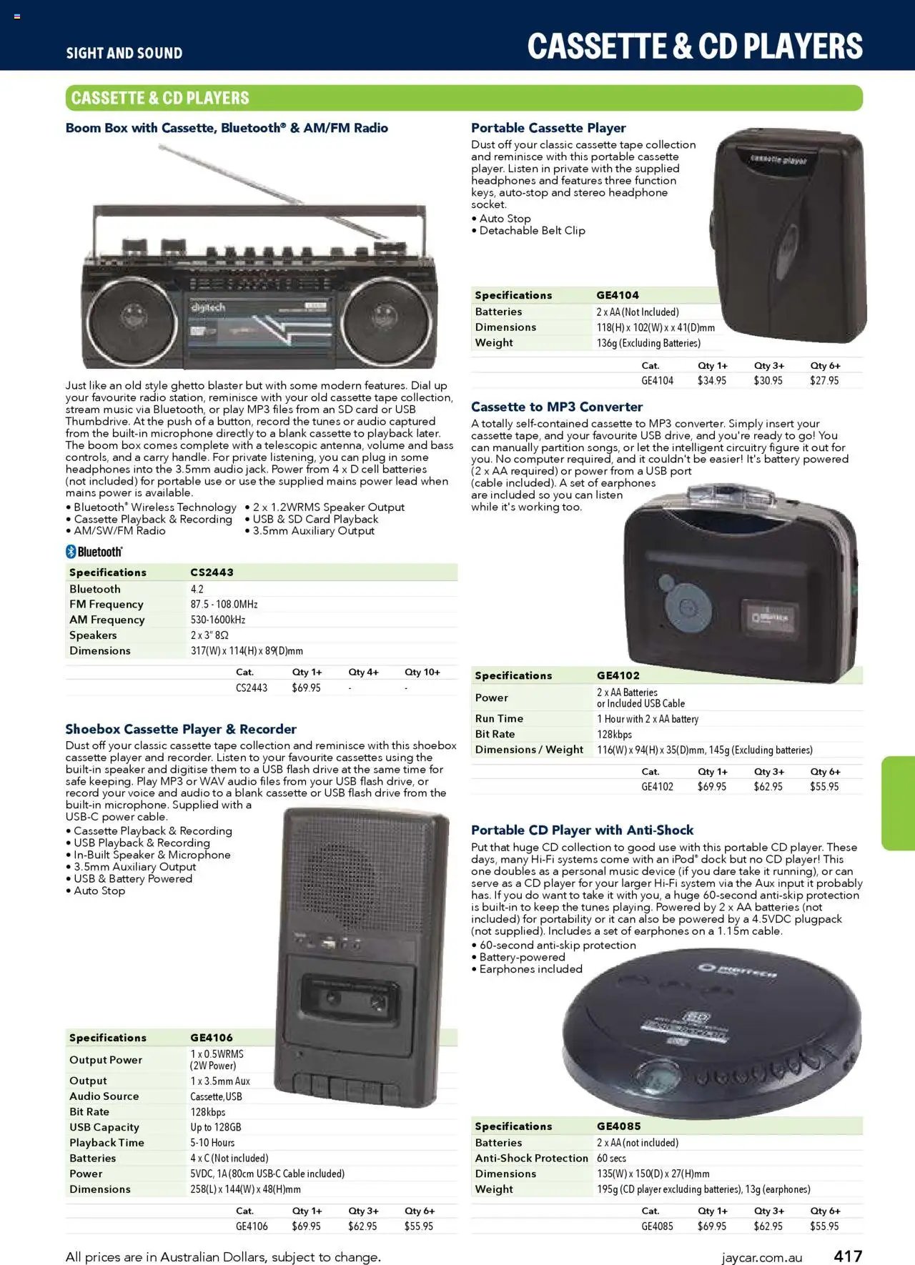 Jaycar Engineering & Scientific Catalogue 2025/2026  (2025-07-09 - 2026-07-09) | 417