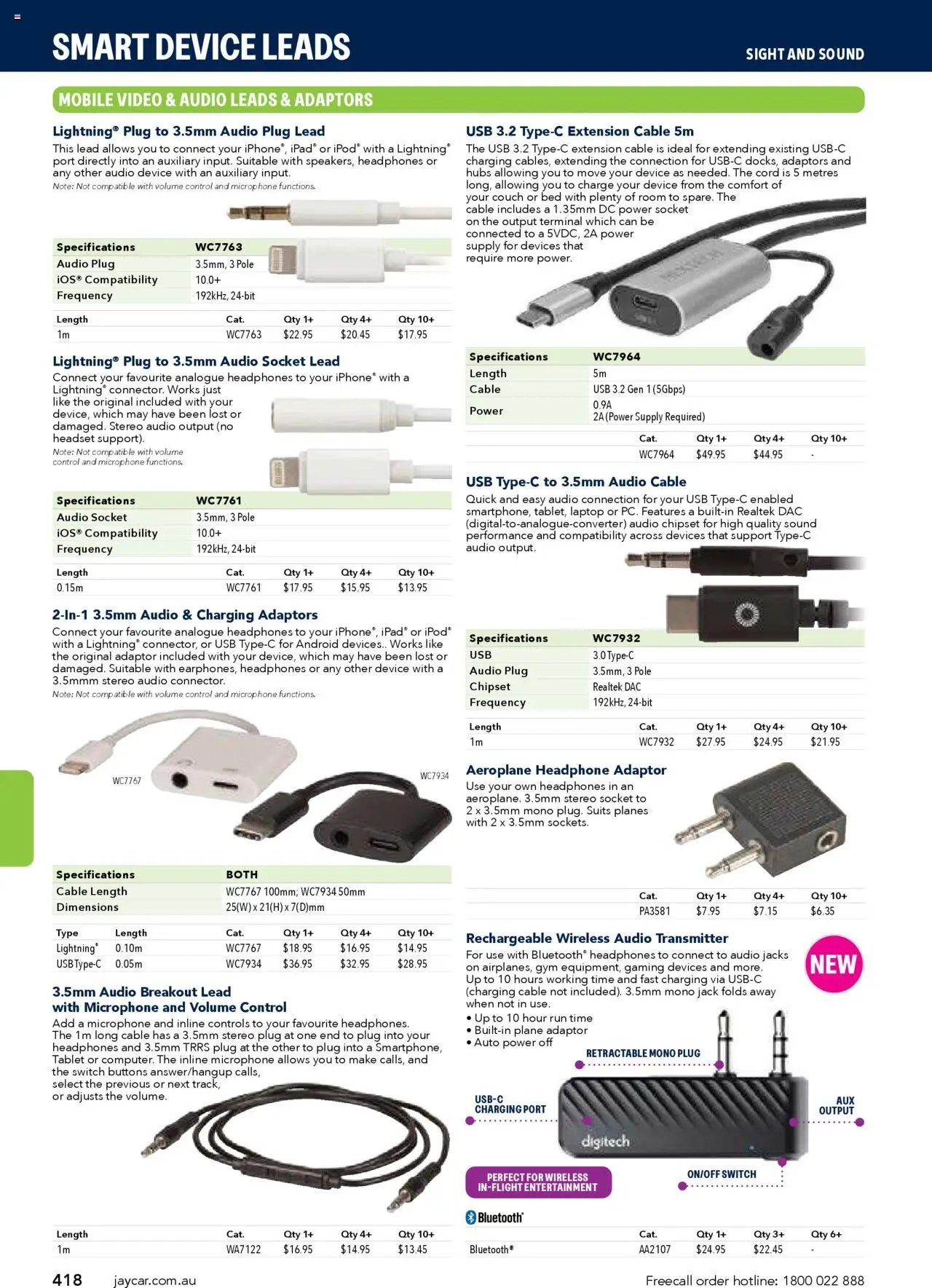 Jaycar Engineering & Scientific Catalogue 2025/2026  (2025-07-09 - 2026-07-09) | 418