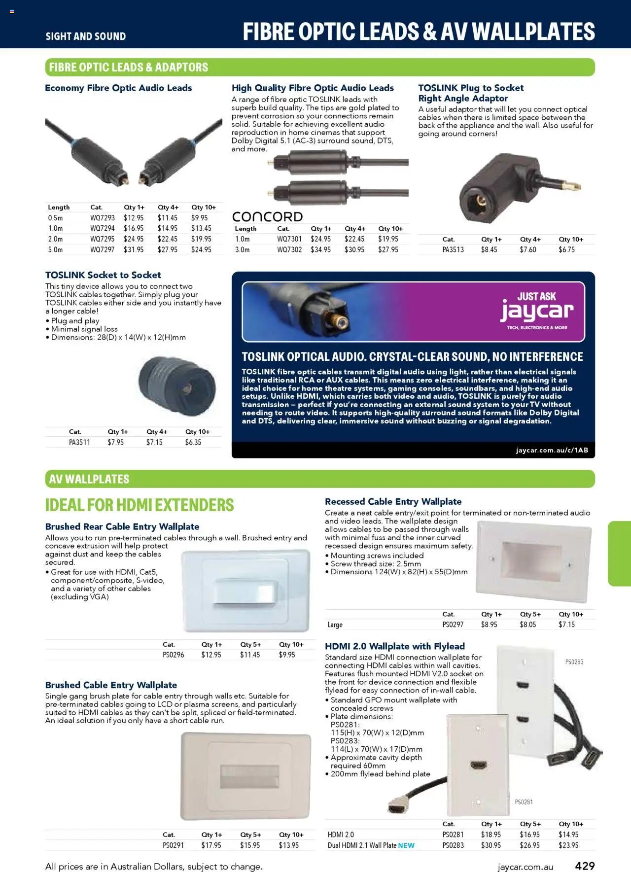 Jaycar Engineering & Scientific Catalogue 2025/2026  (2025-07-09 - 2026-07-09) | 429