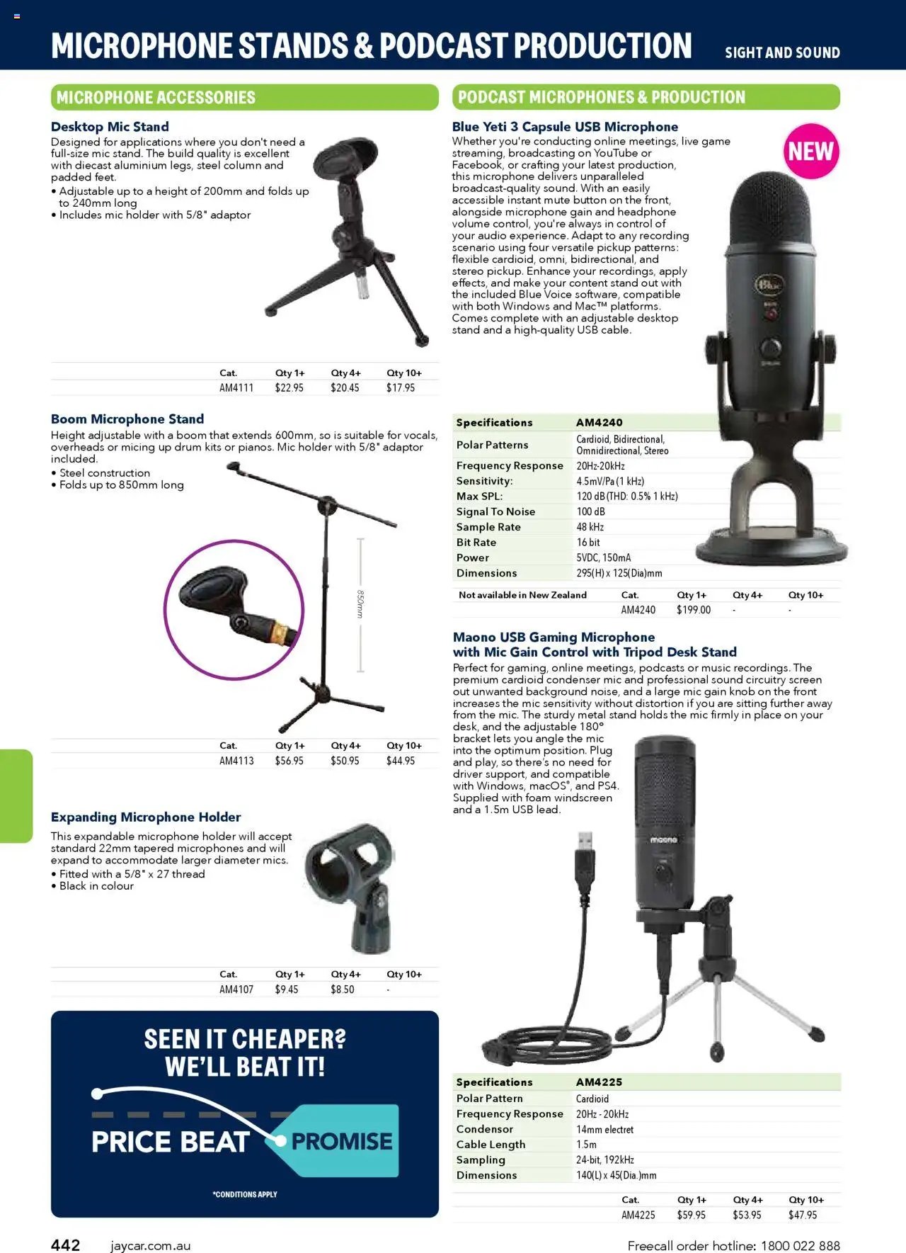 Jaycar Engineering & Scientific Catalogue 2025/2026  (2025-07-09 - 2026-07-09) | 442