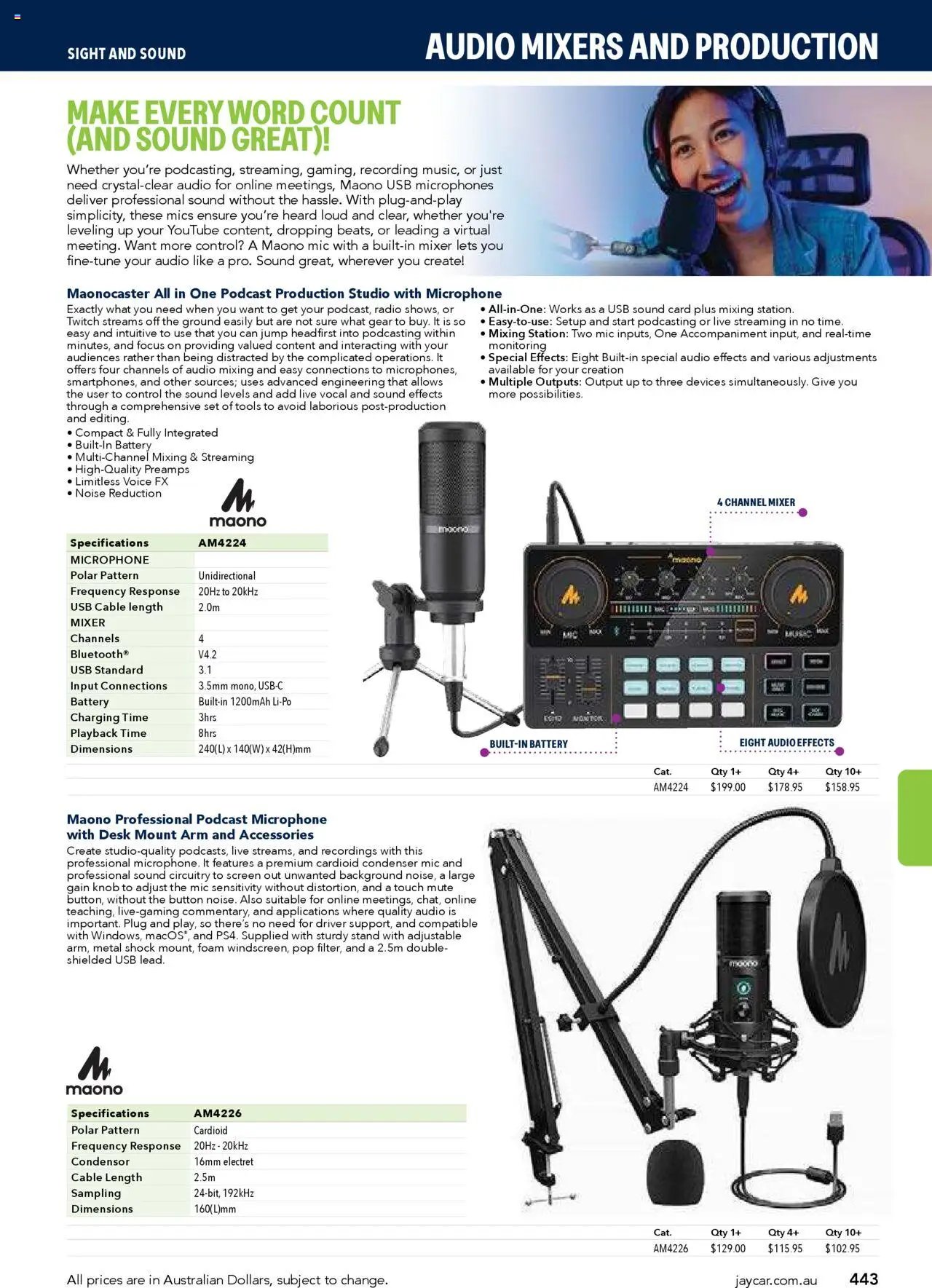 Jaycar Engineering & Scientific Catalogue 2025/2026  (2025-07-09 - 2026-07-09) | 443