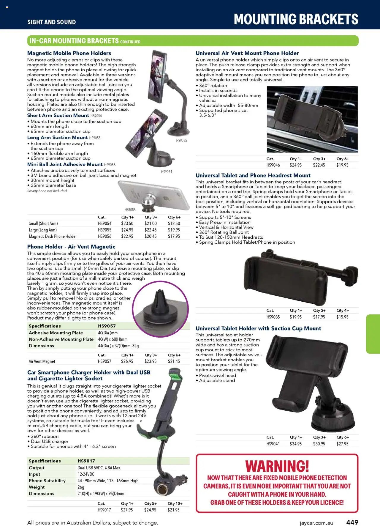 Jaycar Engineering & Scientific Catalogue 2025/2026  (2025-07-09 - 2026-07-09) | 449