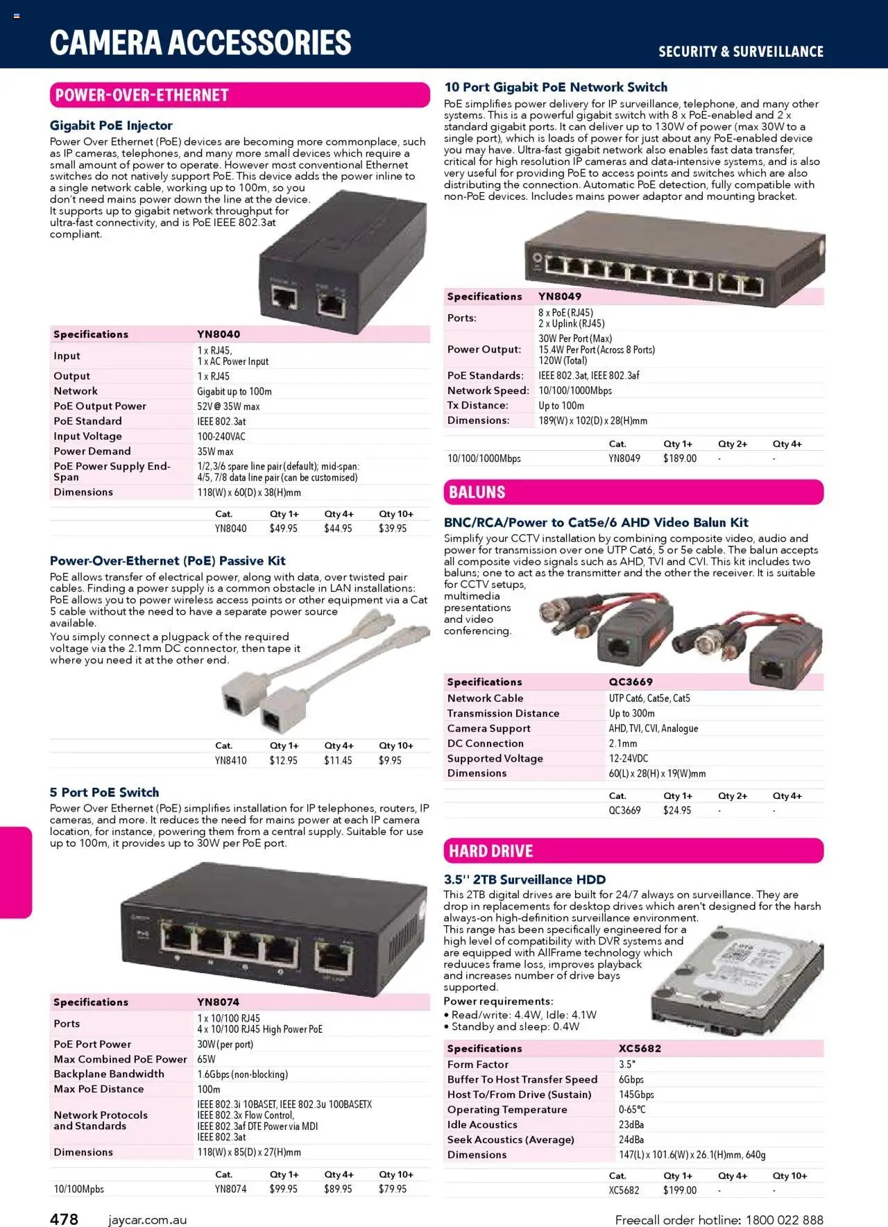 Jaycar Engineering & Scientific Catalogue 2025/2026  (2025-07-09 - 2026-07-09) | 478