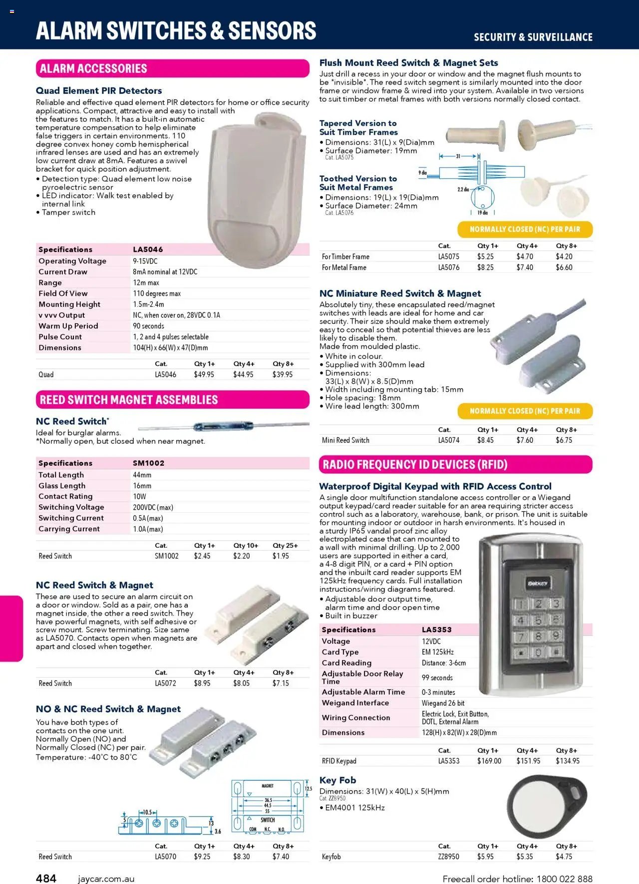 Jaycar Engineering & Scientific Catalogue 2025/2026  (2025-07-09 - 2026-07-09) | 484