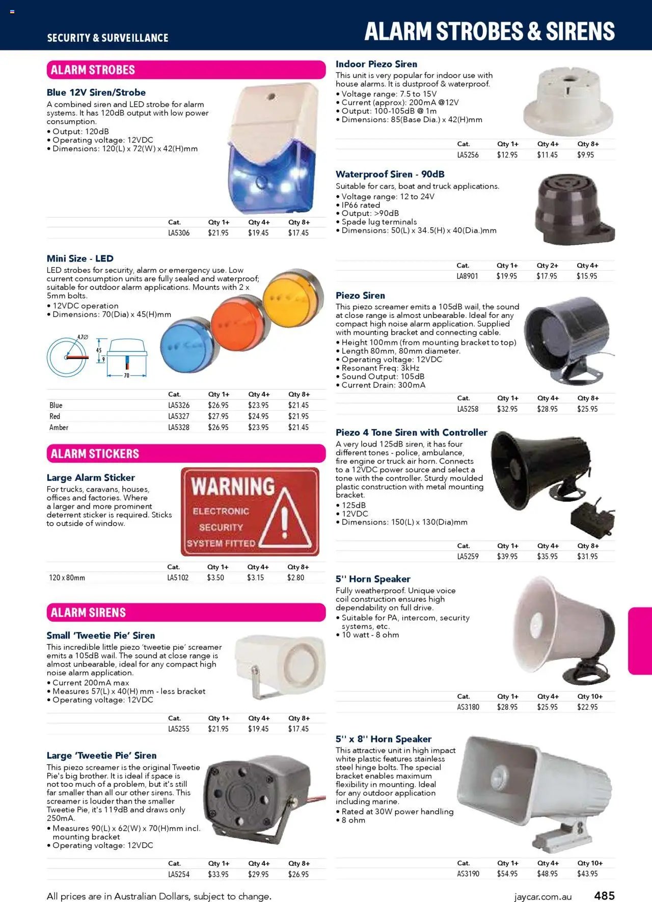 Jaycar Engineering & Scientific Catalogue 2025/2026  (2025-07-09 - 2026-07-09) | 485