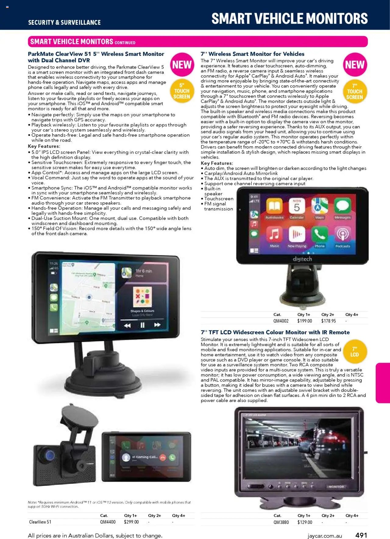 Jaycar Engineering & Scientific Catalogue 2025/2026  (2025-07-09 - 2026-07-09) | 491